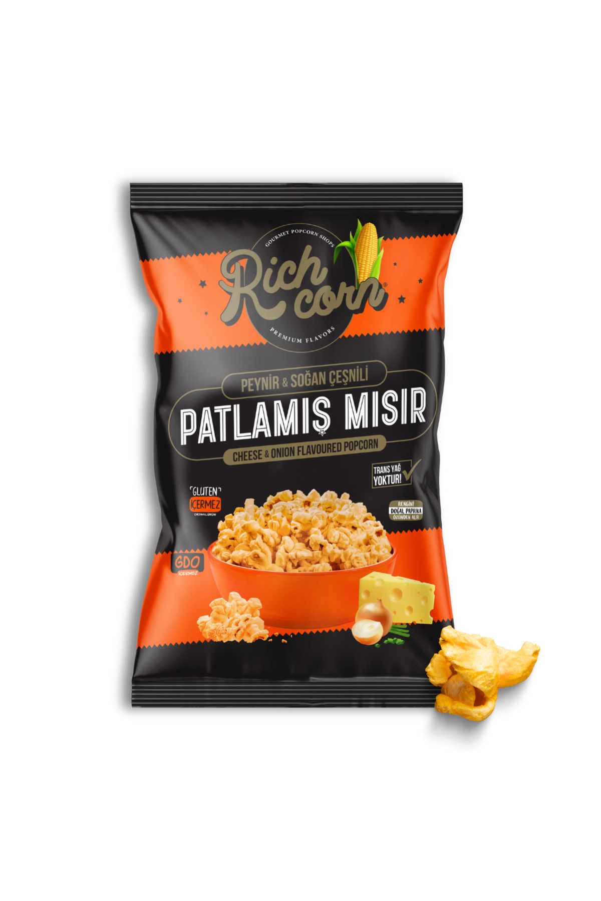 Rich Corn SOĞAN & PEYNİR ÇEŞNİLİ PATLAMIŞ MISIR 65G