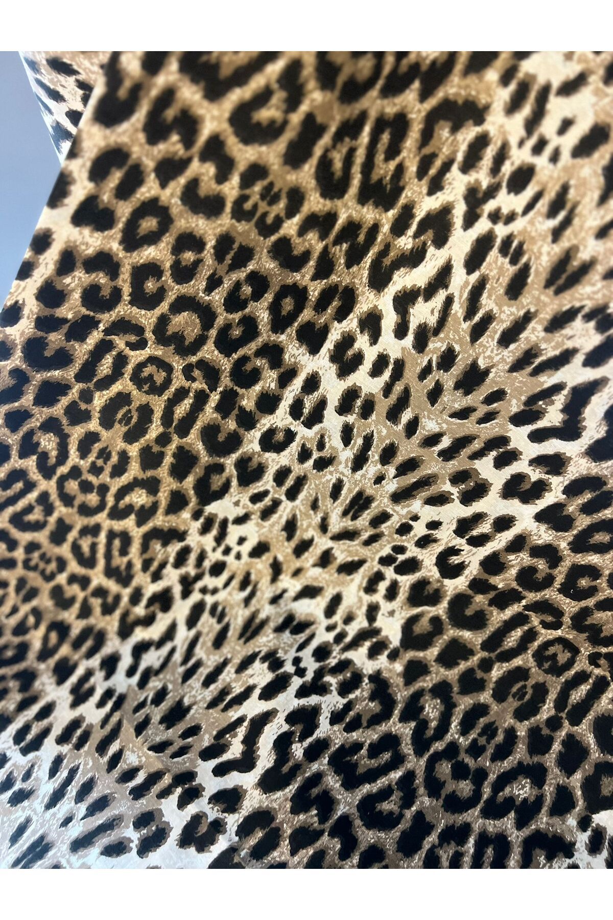 mihriban-Leopard Patterned Elastic Sheet Set 3