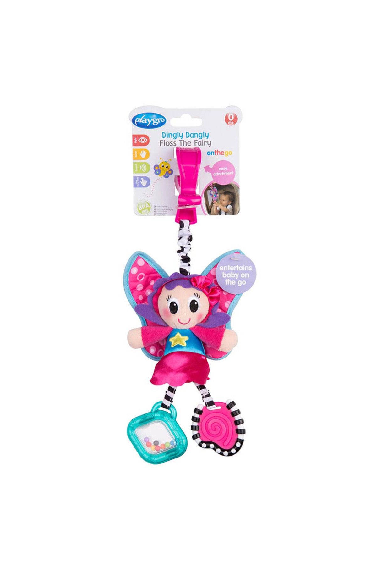 Playgro-Dingly Dangly Floss the Fairy 4