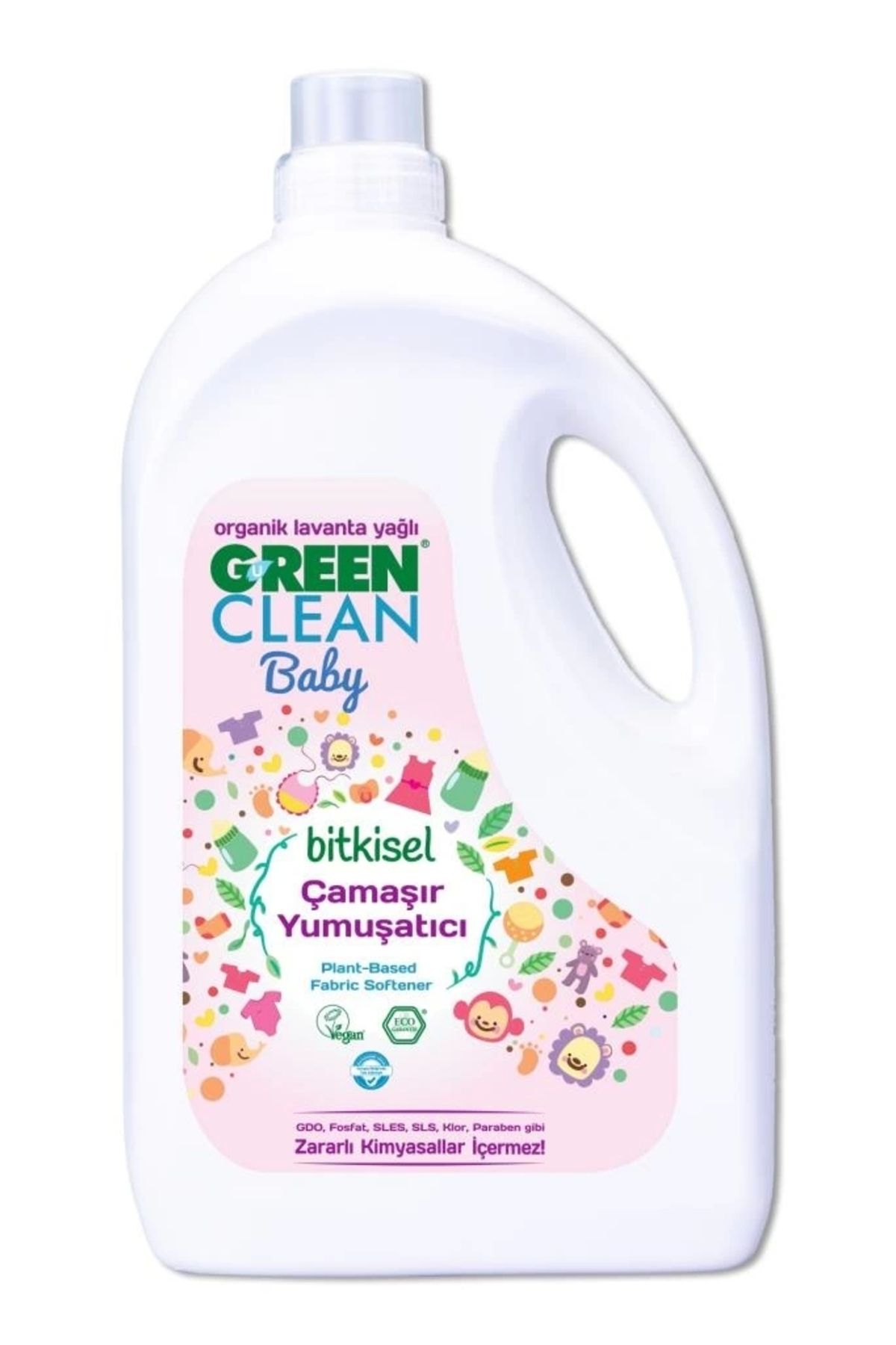 TWOX Çocuk Green Clean Baby Bitkisel Çamaşır Yumuşatıcı 2750 ml