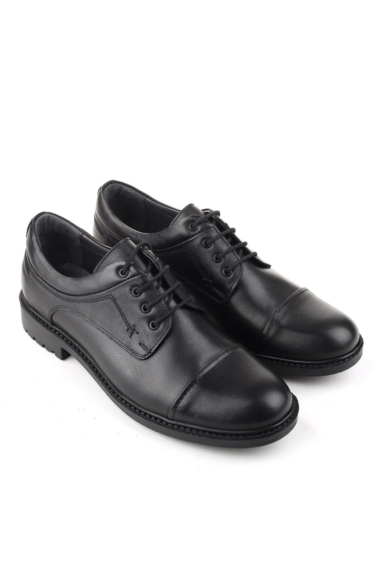 Luis Figo-4425 Large Size Genuine Leather Lace-Up Men's Shoes 2