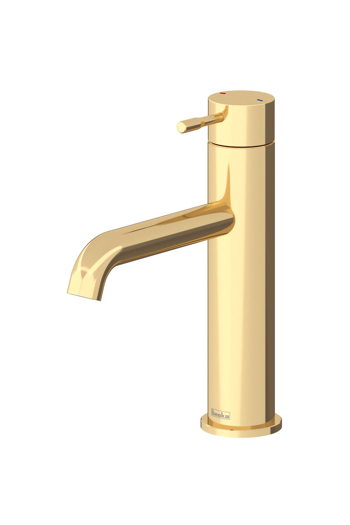 TESKA-Atlas Leo S Basin Faucet-Gold 1