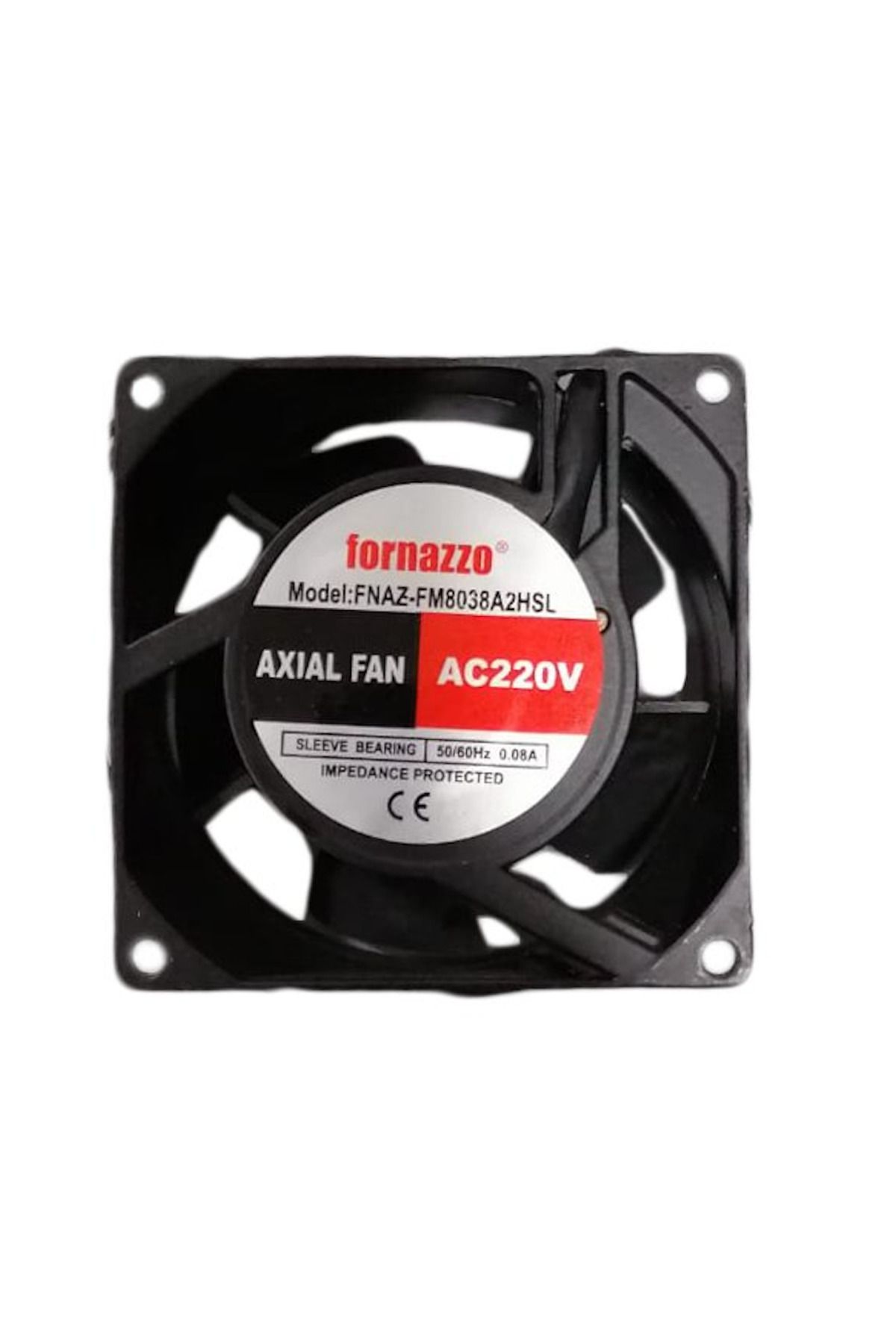 Fornazzo FM80 Bilezikli Fan (80x80x38)