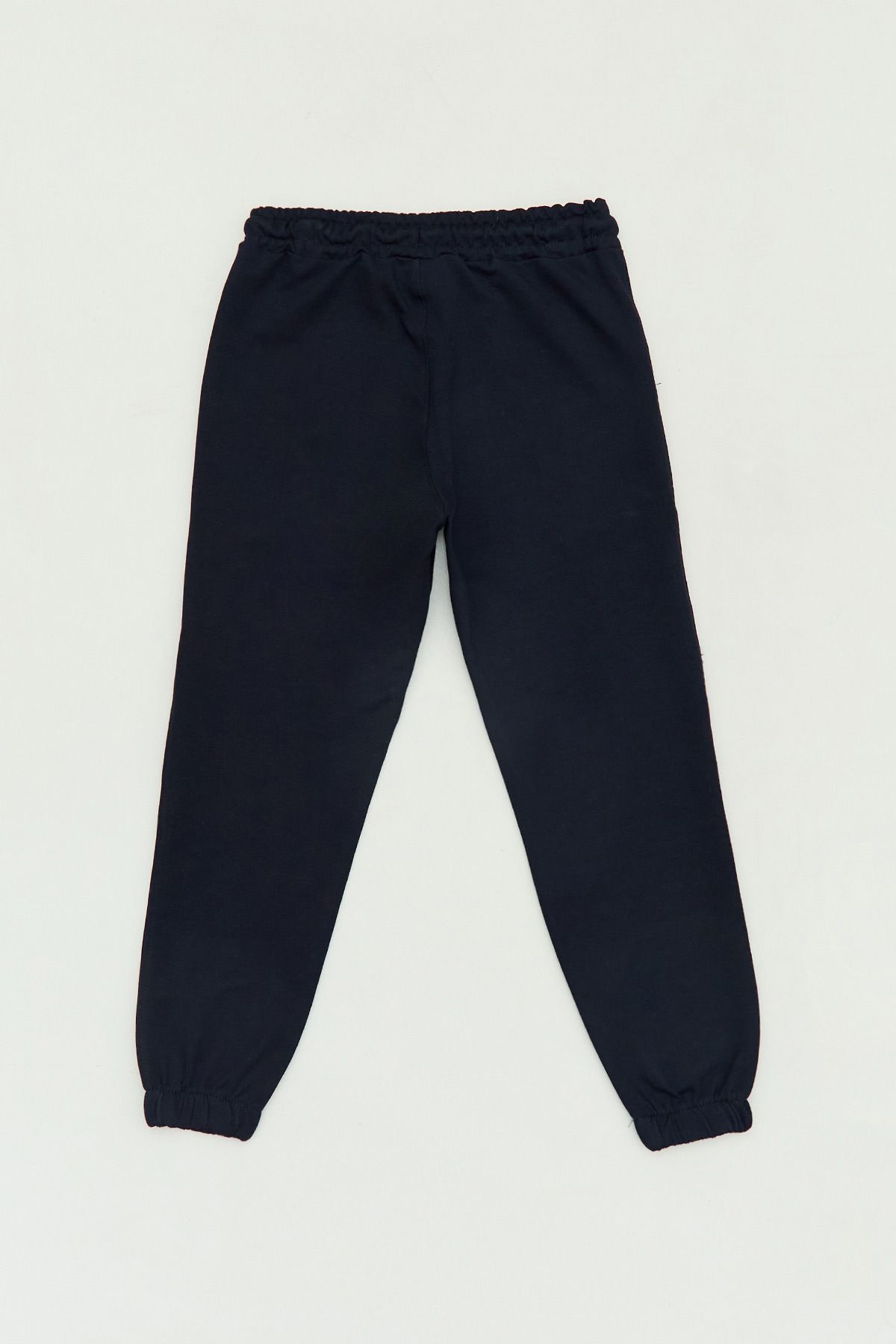 Fulla Moda-Elastic Waist Pocket Emblem Jogger Boy's Sweatpants 2