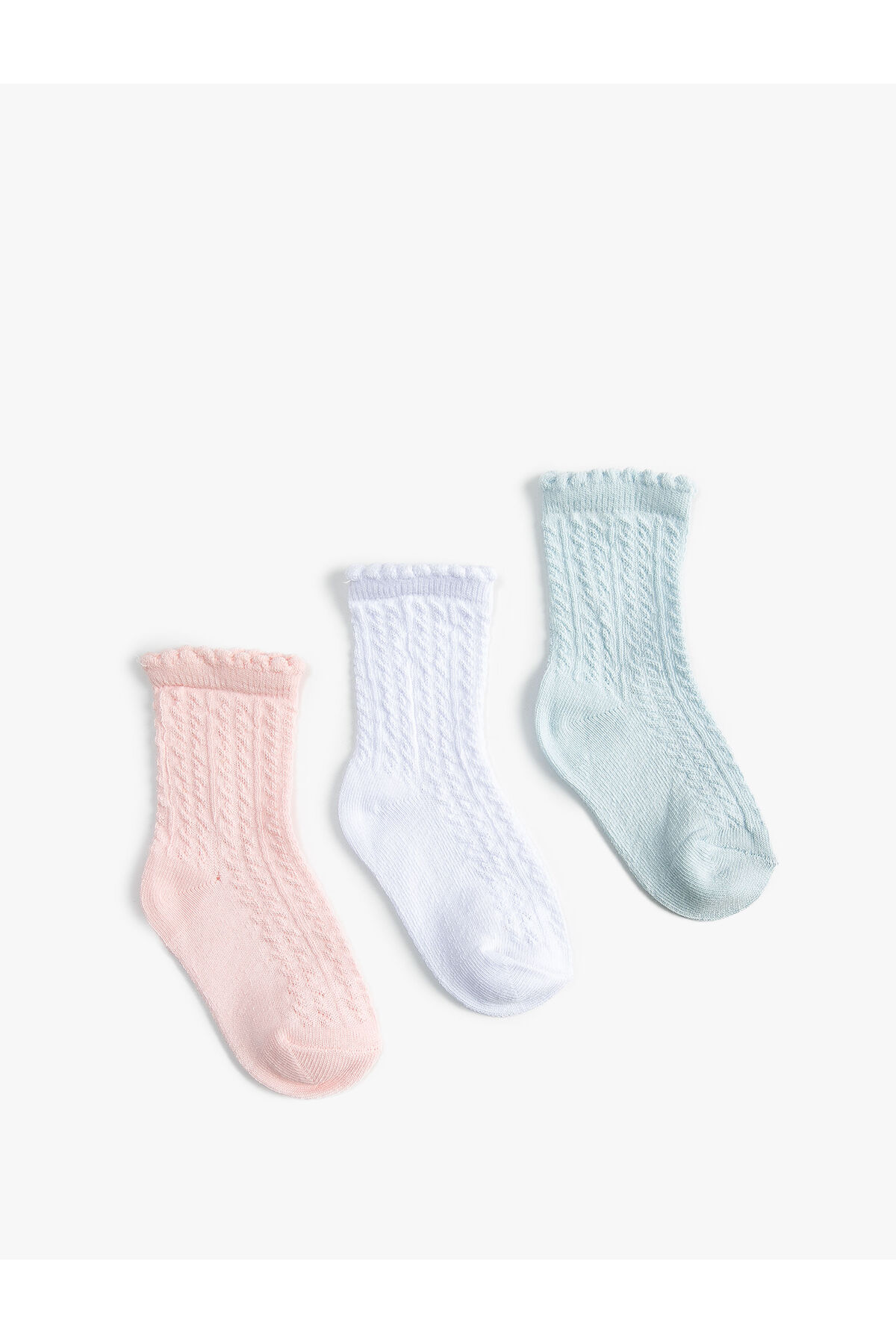 Koton 3’lü Çorap Seti Pamuk Karışımlı fotoğrafı 2 (önizleme)