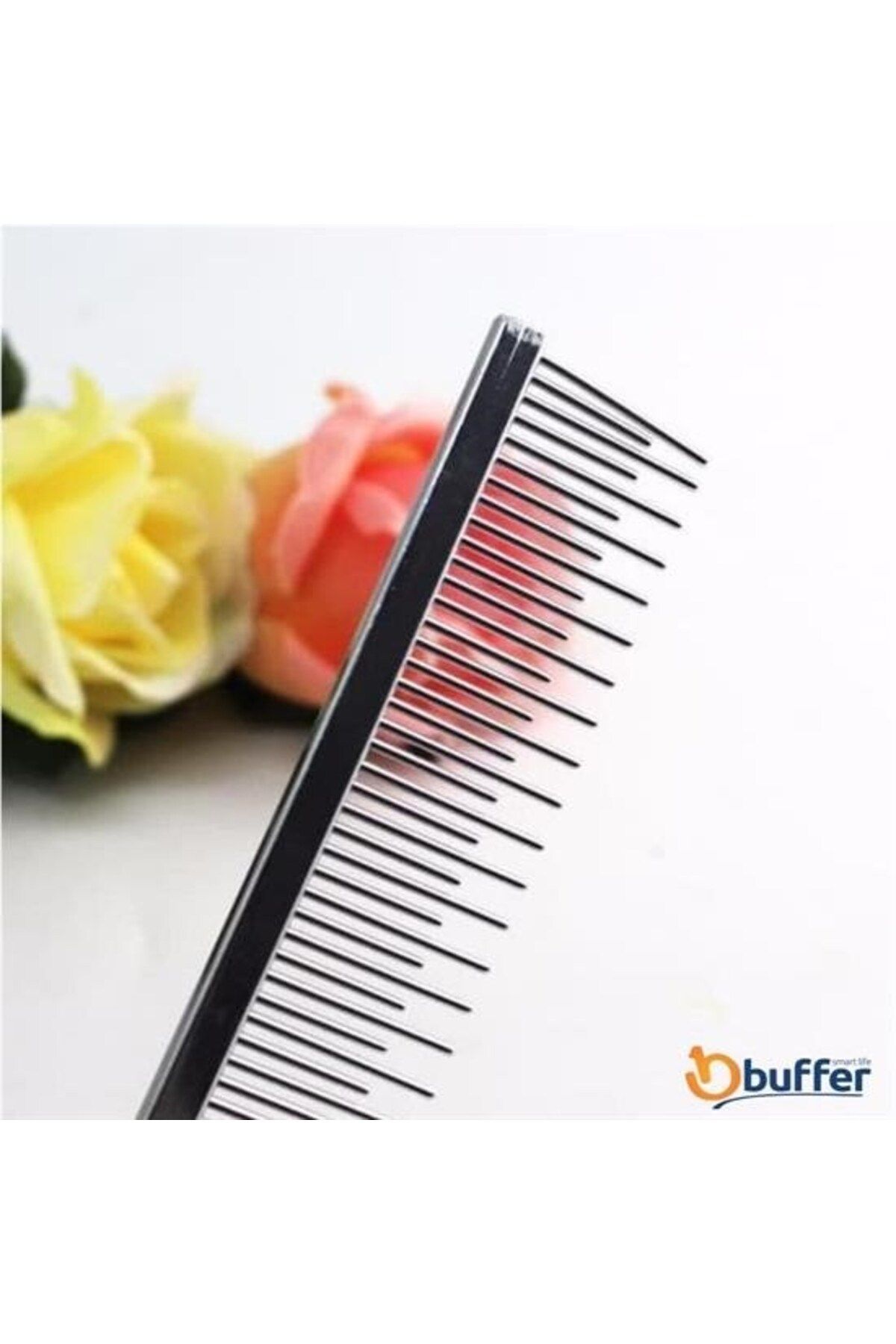 Woody Sofia-Hair Lightener Cat Dog Comb Single Sided Metal Gear Pet Grooming Brush 7