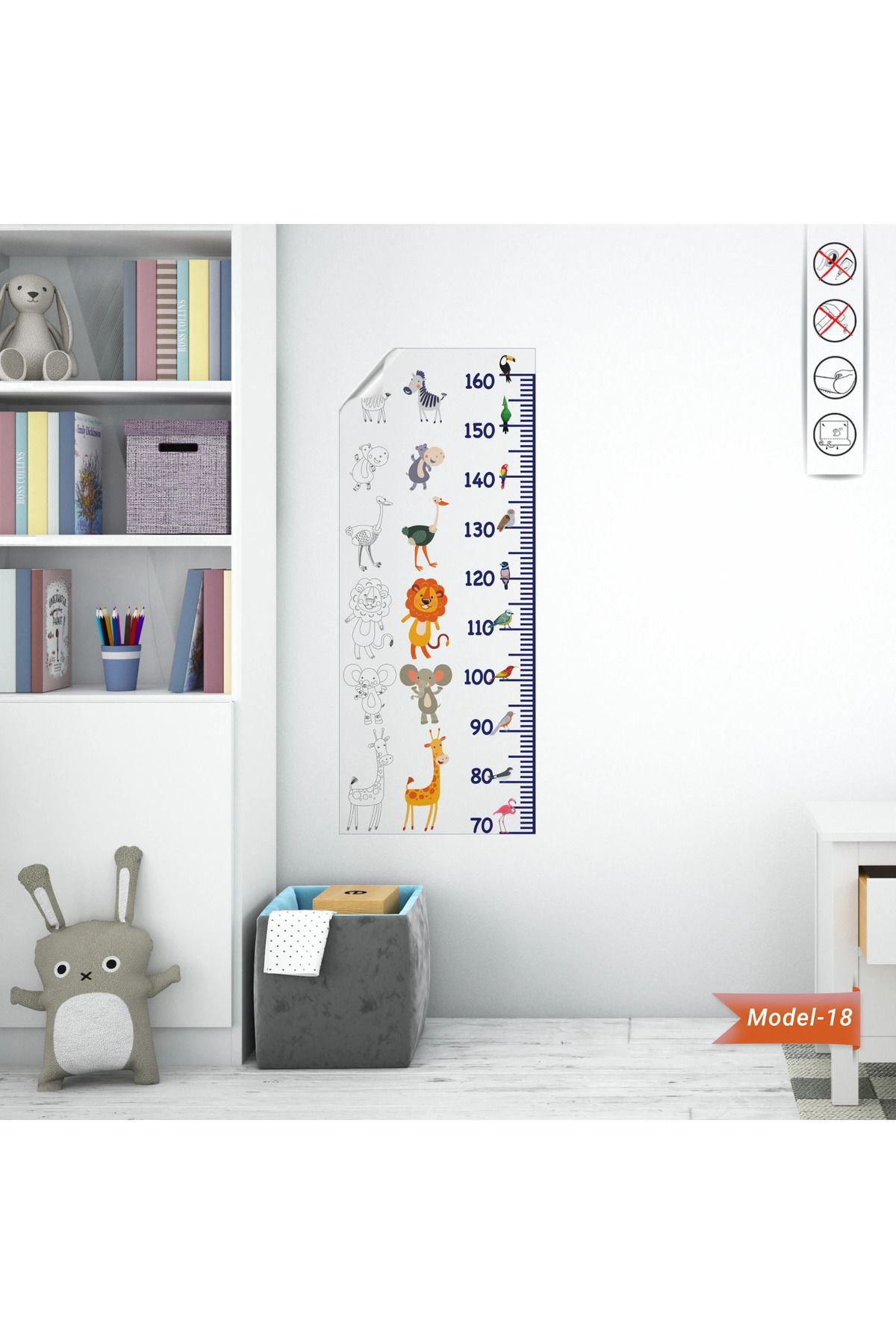 ZERO LAND Statik Kağıt Boy Ölçer (Model-18) 40 CM X 95 CM ZRNET