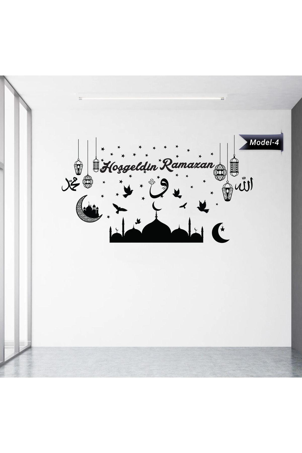 ZERO LAND Dini Sticker (Model-4) 100 CM X 100 CM ZRNET