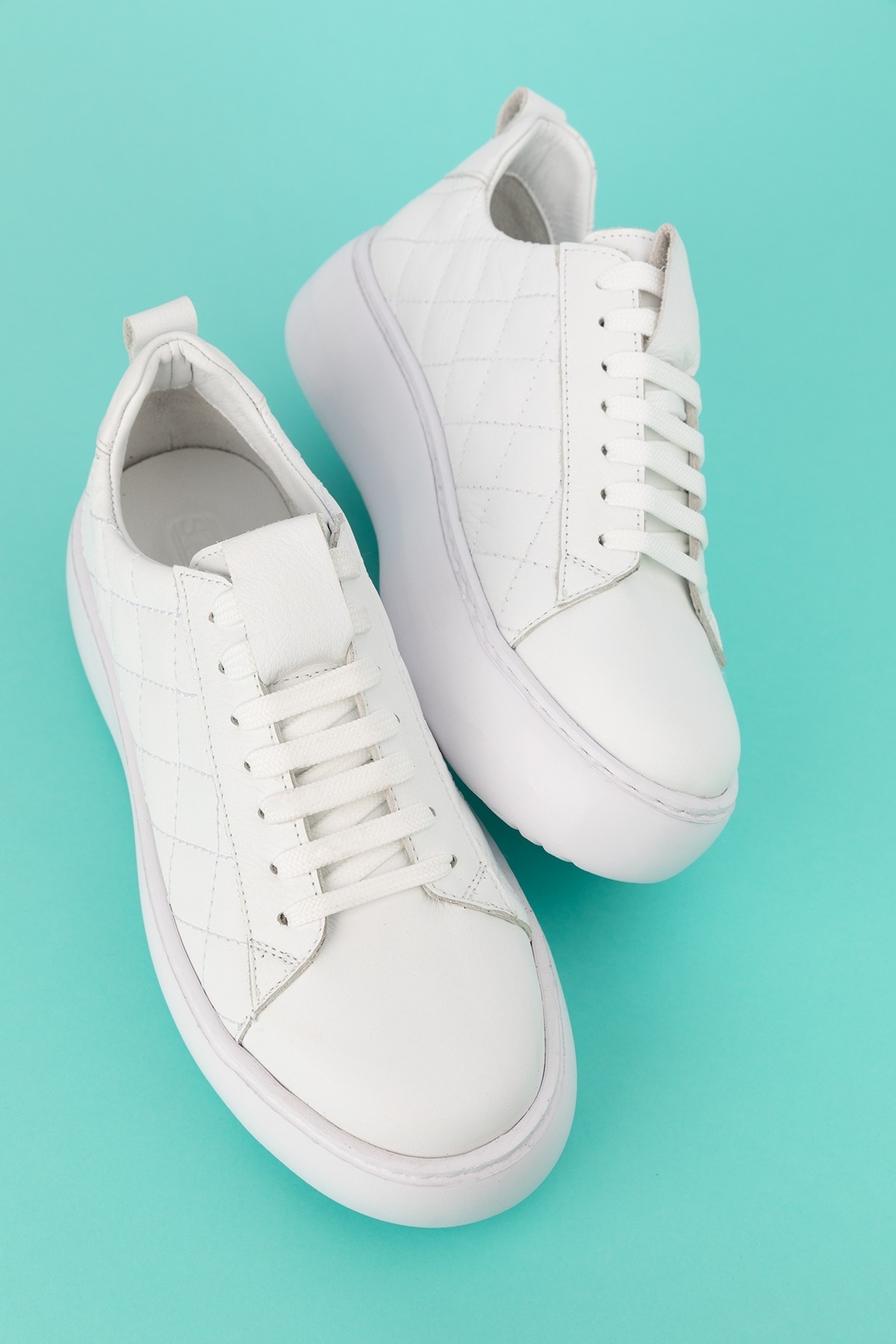 Gondol-Pantofi sport matlasați din piele naturală anatomici - als.378 3