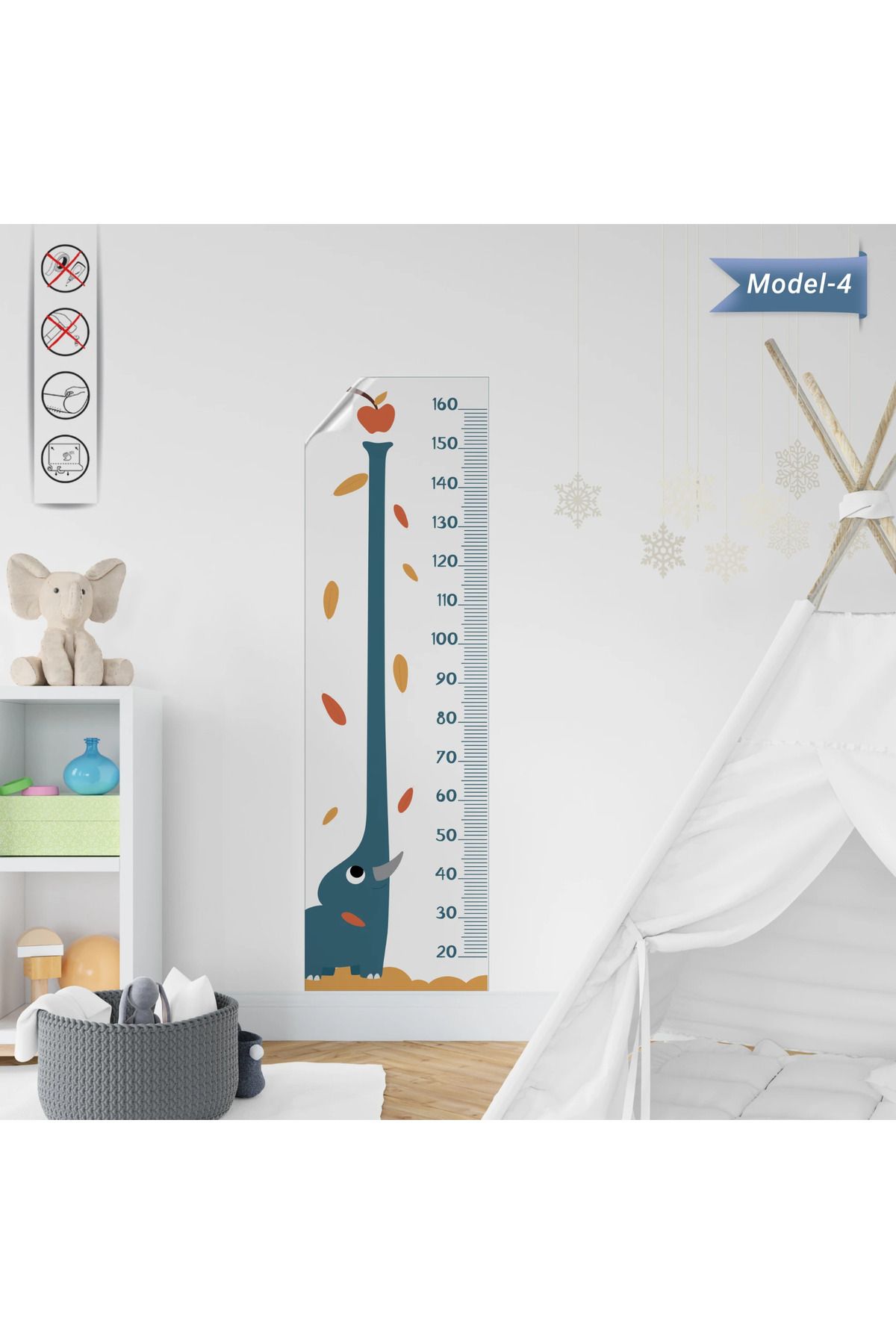 ZERO LAND Statik Kağıt Boy Ölçer (Model-4) 48 CM X 160 CM ZRNET
