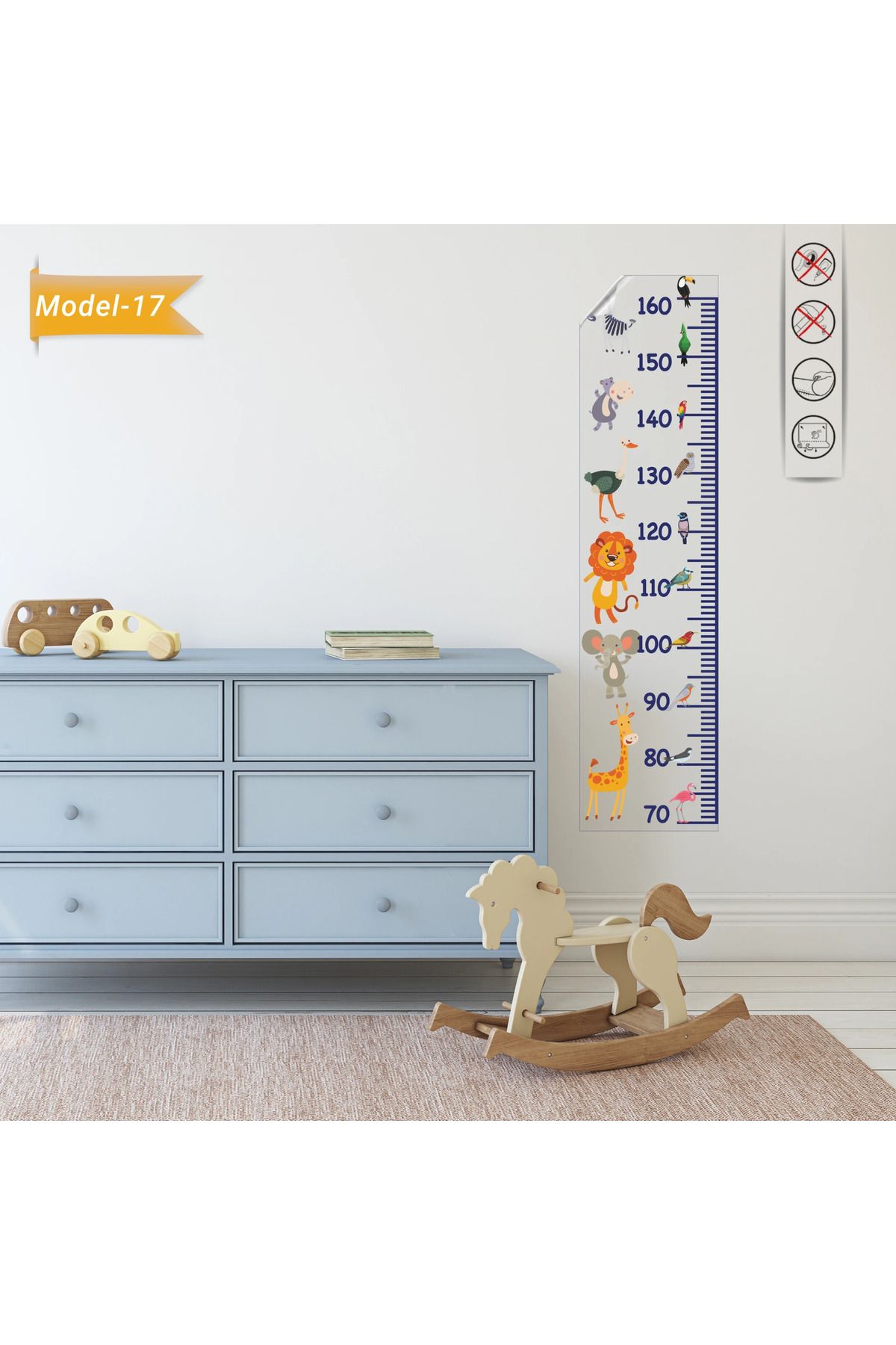 ZERO LAND Statik Kağıt Boy Ölçer (Model-17) 25 CM X 95 CM ZRNET