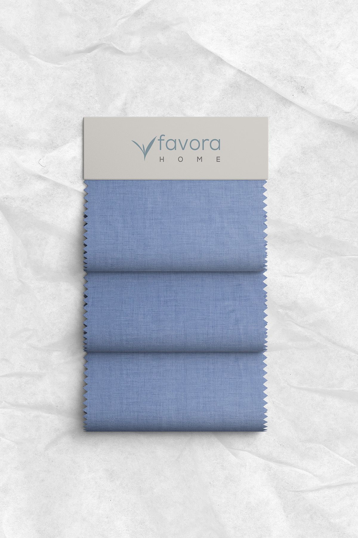 FAVORA-Sada obliečok na jednu prikrývku Vega Cotton Ranforce s elastickými obliečkami - Indigo 4