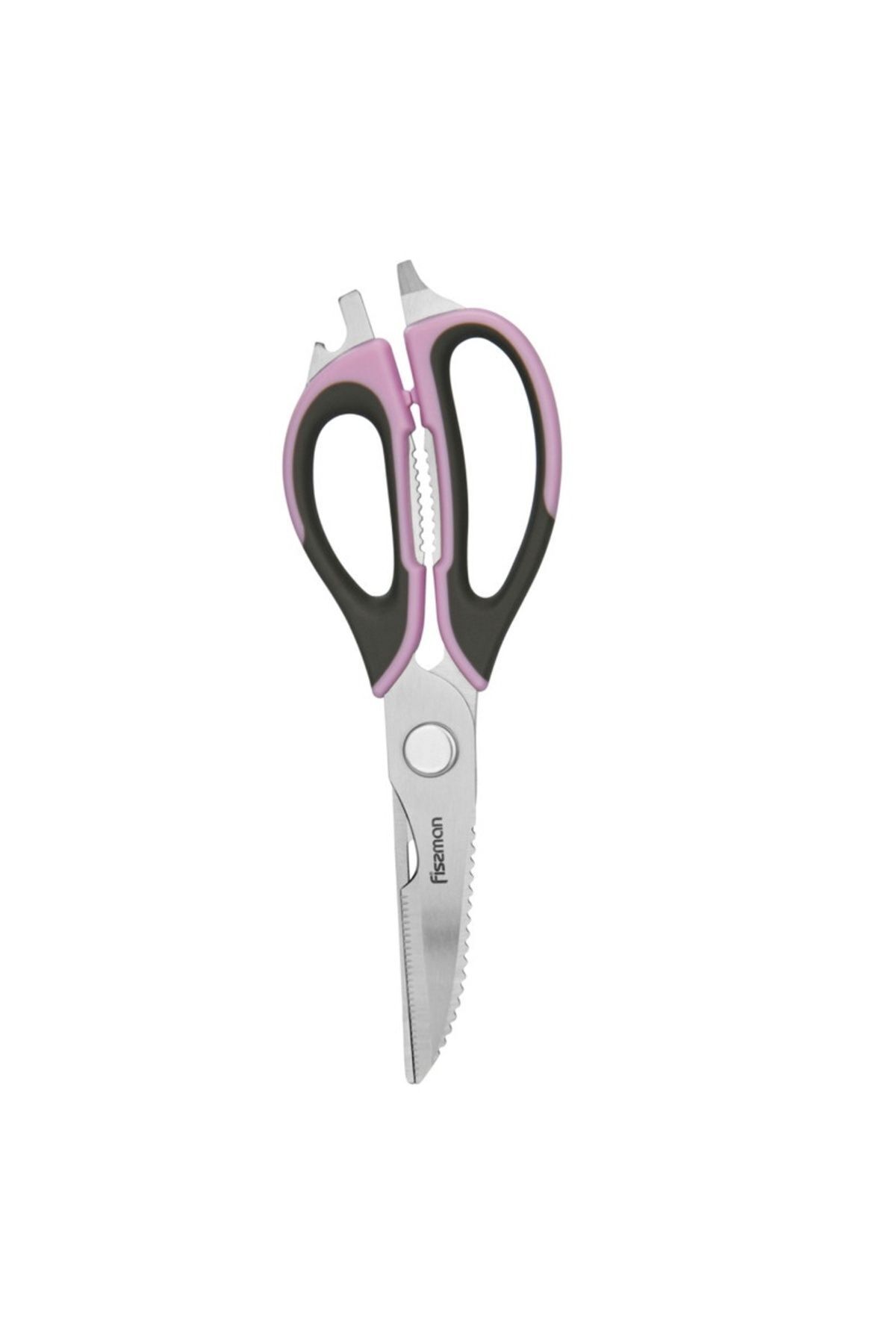 Fissman-Kitchen Scissors Purple/Silver Multifunction Stainless Steel 23cm 1