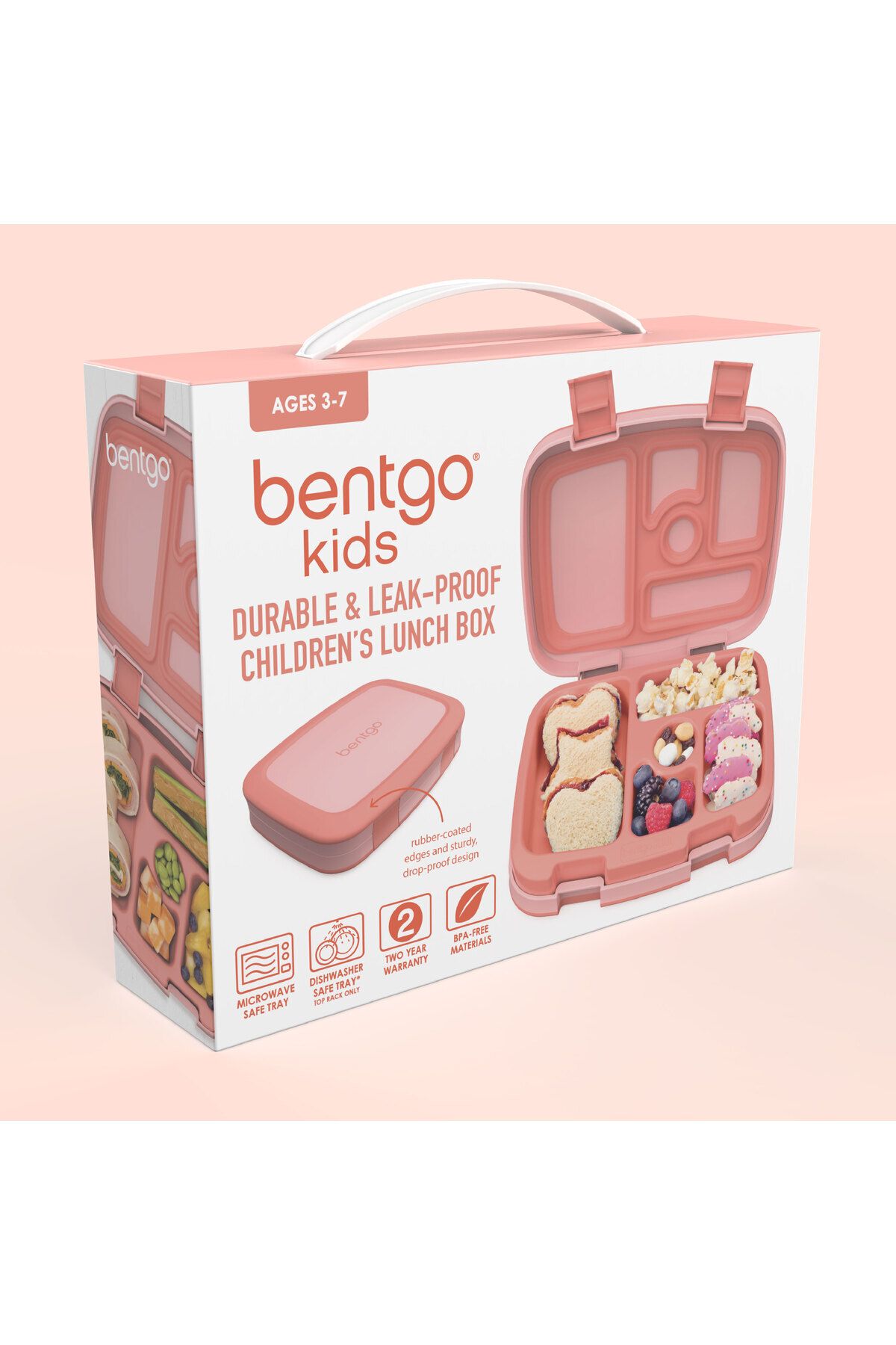 Bentgo-- Kids Colour 5 Compartment Lunchbox - Blue 4