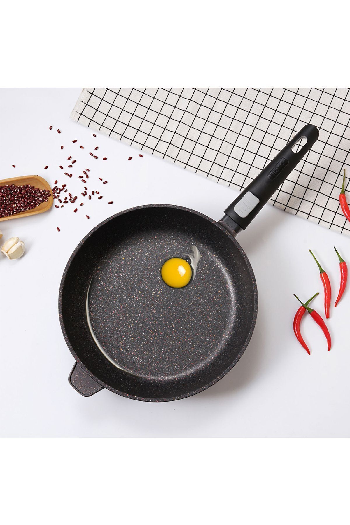 Fissman-Frying Pan 24cm With Detachable Handle Rebusto Series 6