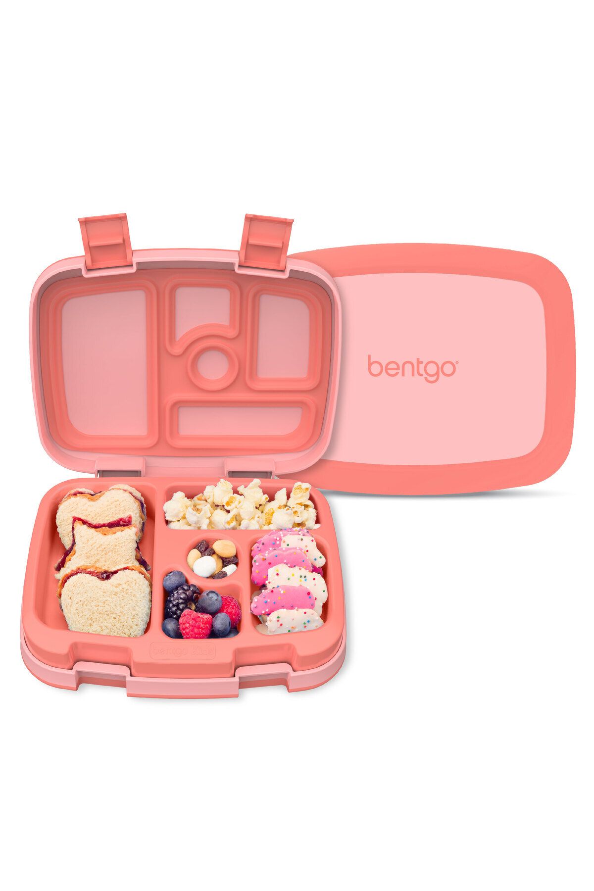 Bentgo-- Kids Colour 5 Compartment Lunchbox - Blue 1