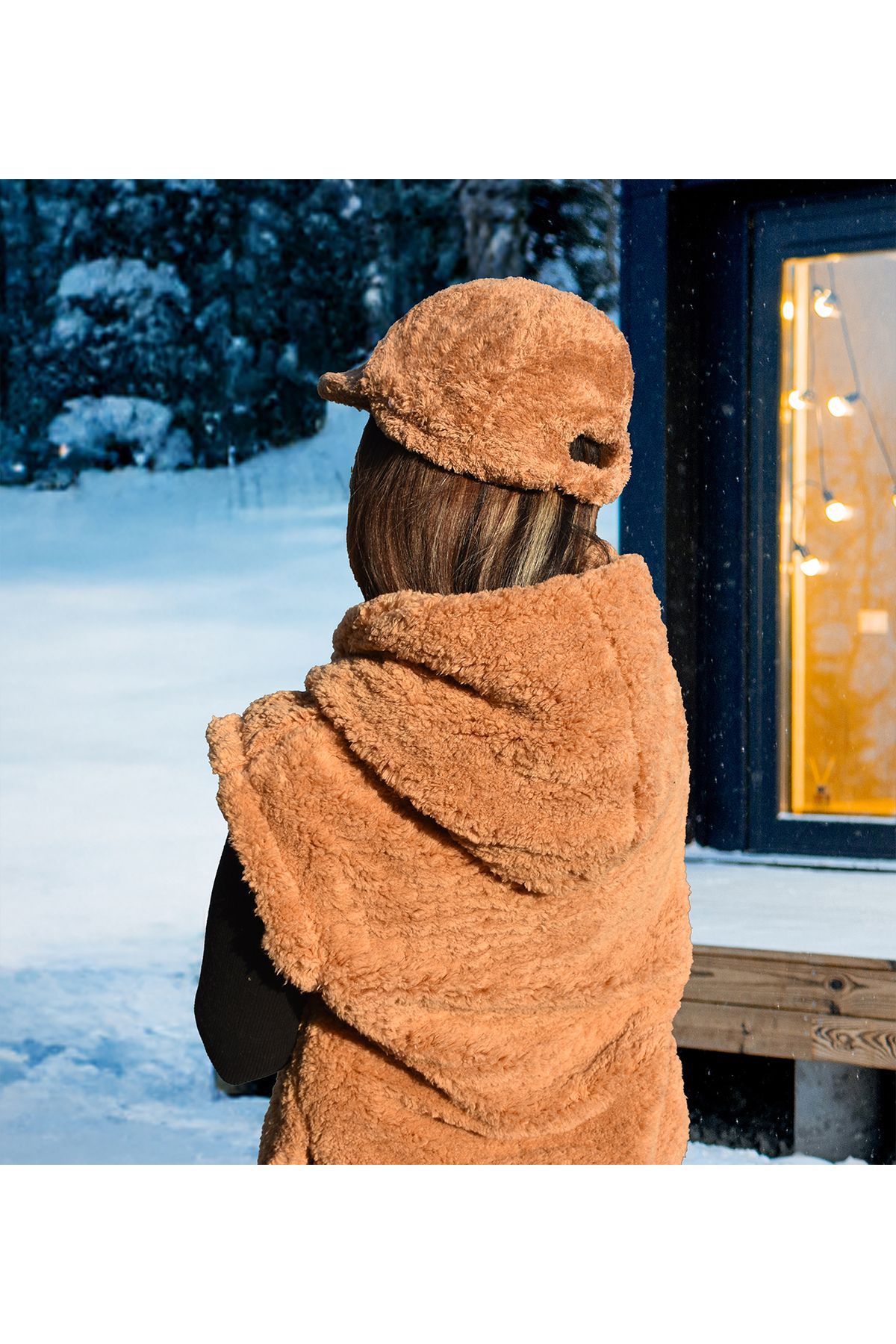 Özgüner Oyuncak-Comfort and Elegance in Winter Fashion: Plush Vest and Hat Combo 6