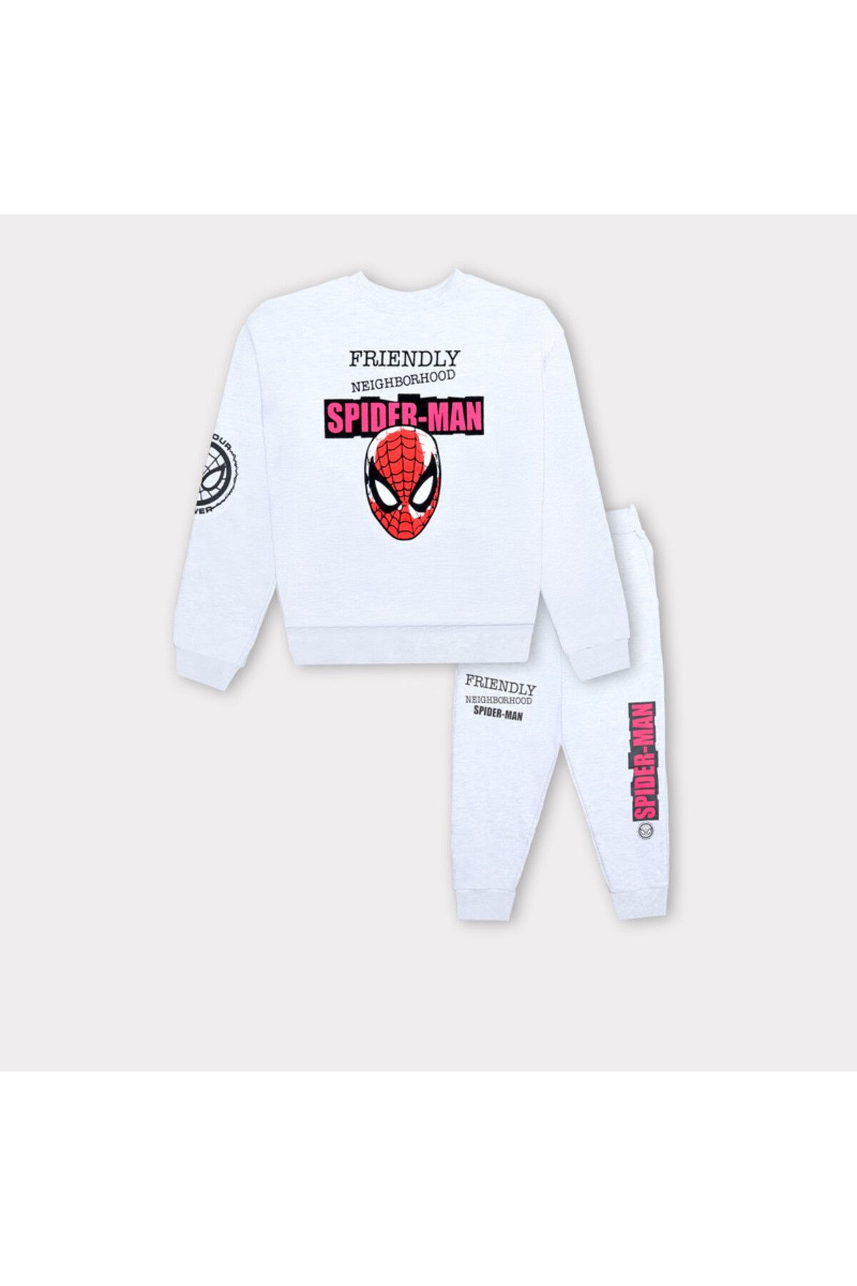 SPIDERMAN-Toddler Boys Sweatshirt and Joggers Set - 8 yrs 1