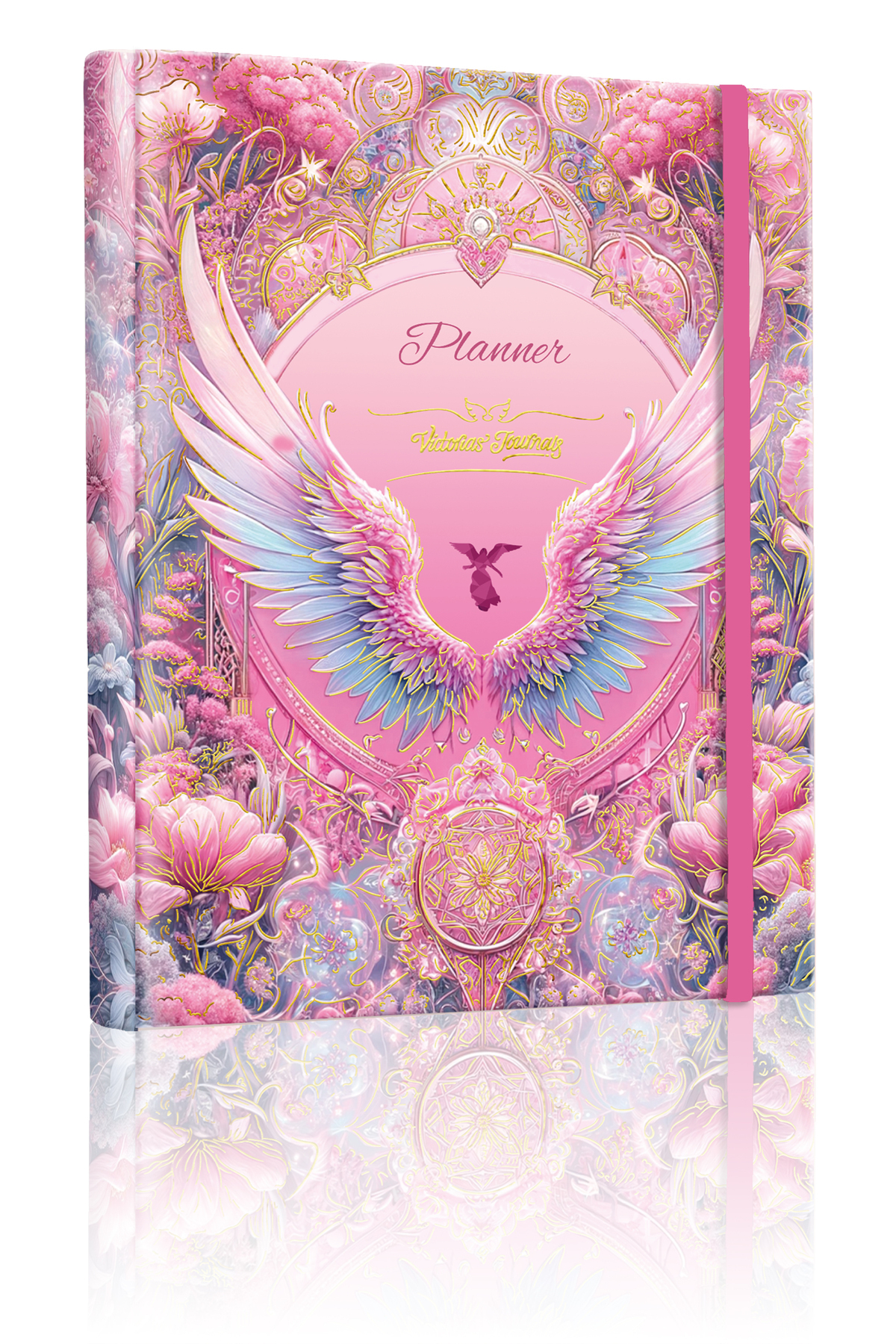 Victoria's Journals Gizli Spiralli Süresiz Planlayıcı Ajanda 17x24 cm