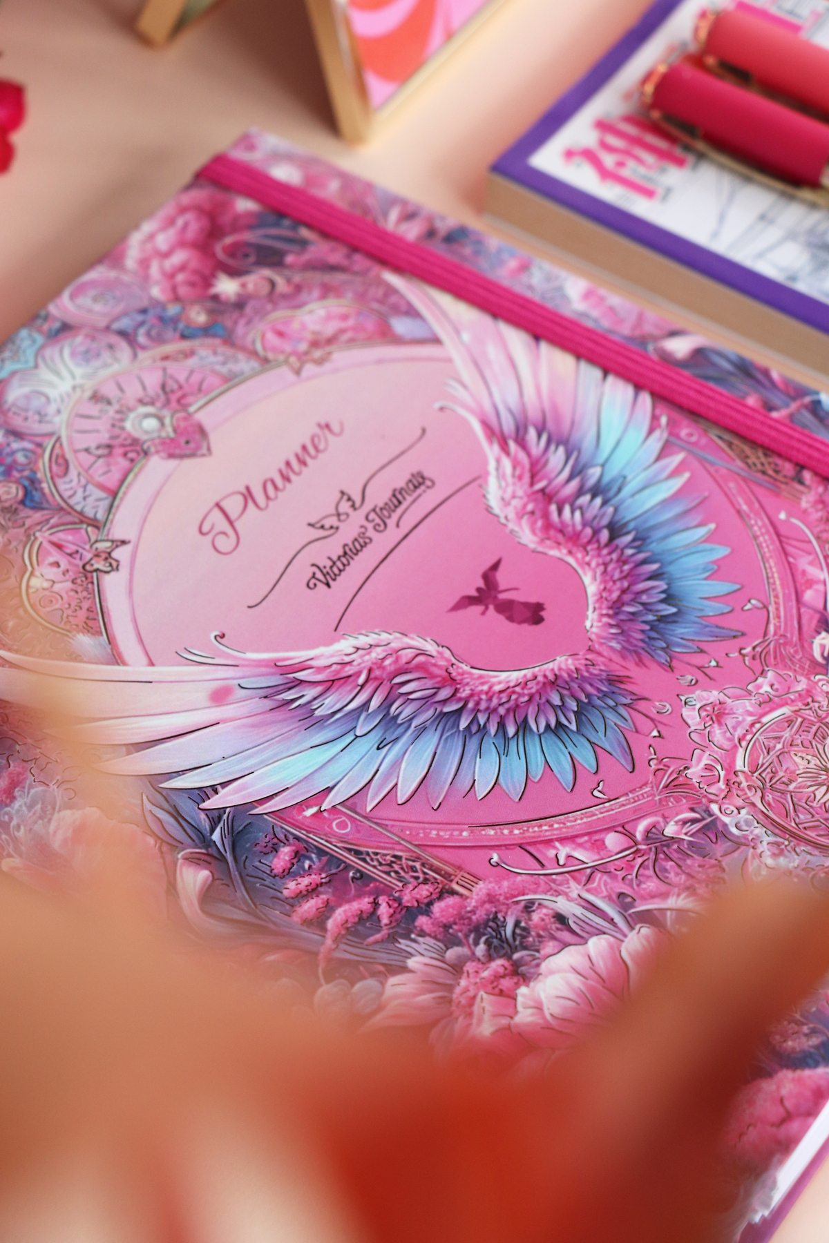Victoria's Journals Gizli Spiralli Süresiz Planlayıcı Ajanda 17x24