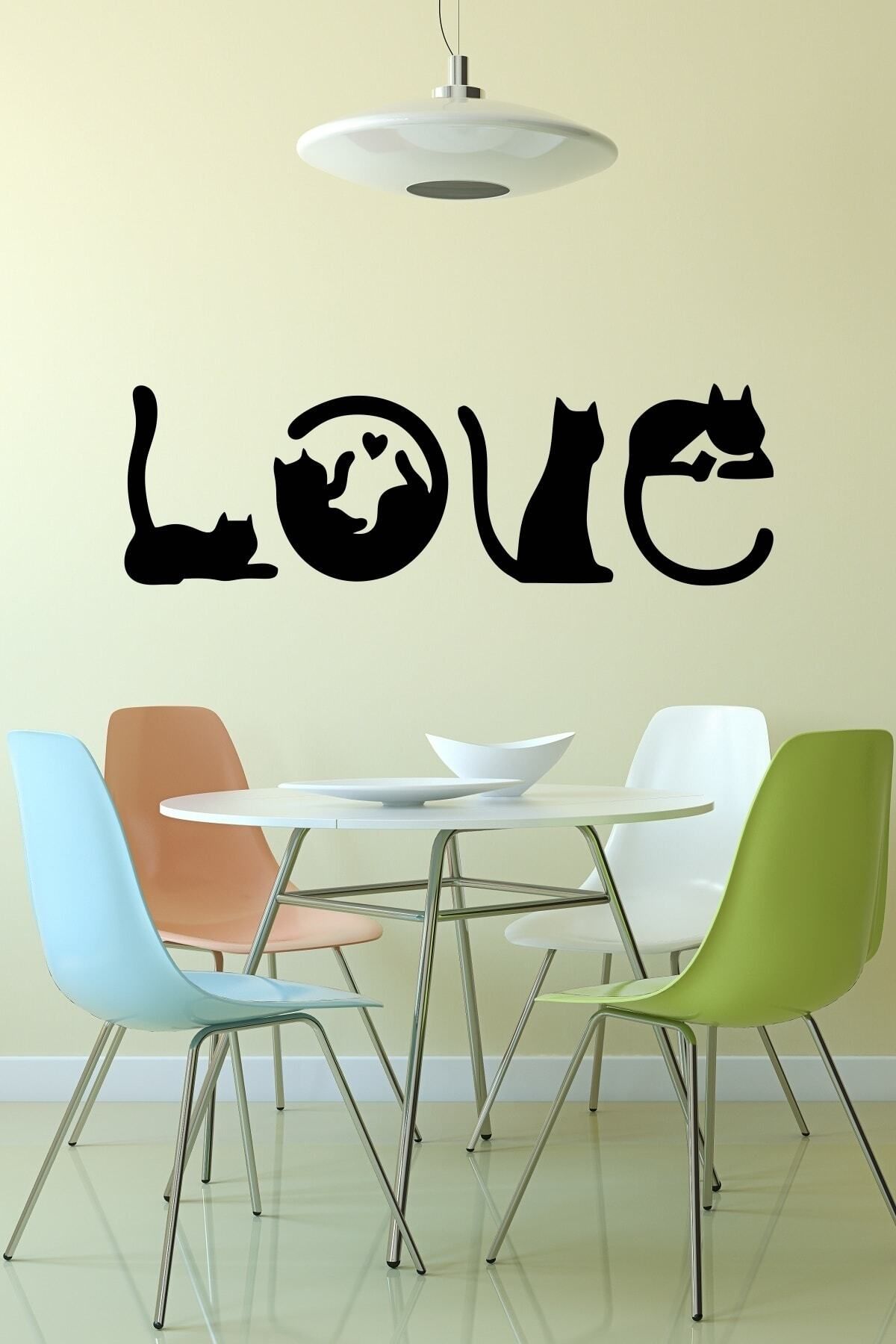 MLH STORE Duvar Sticker, Gardrop Sticker, Kedili Sticker, Salon Duvar Sticker