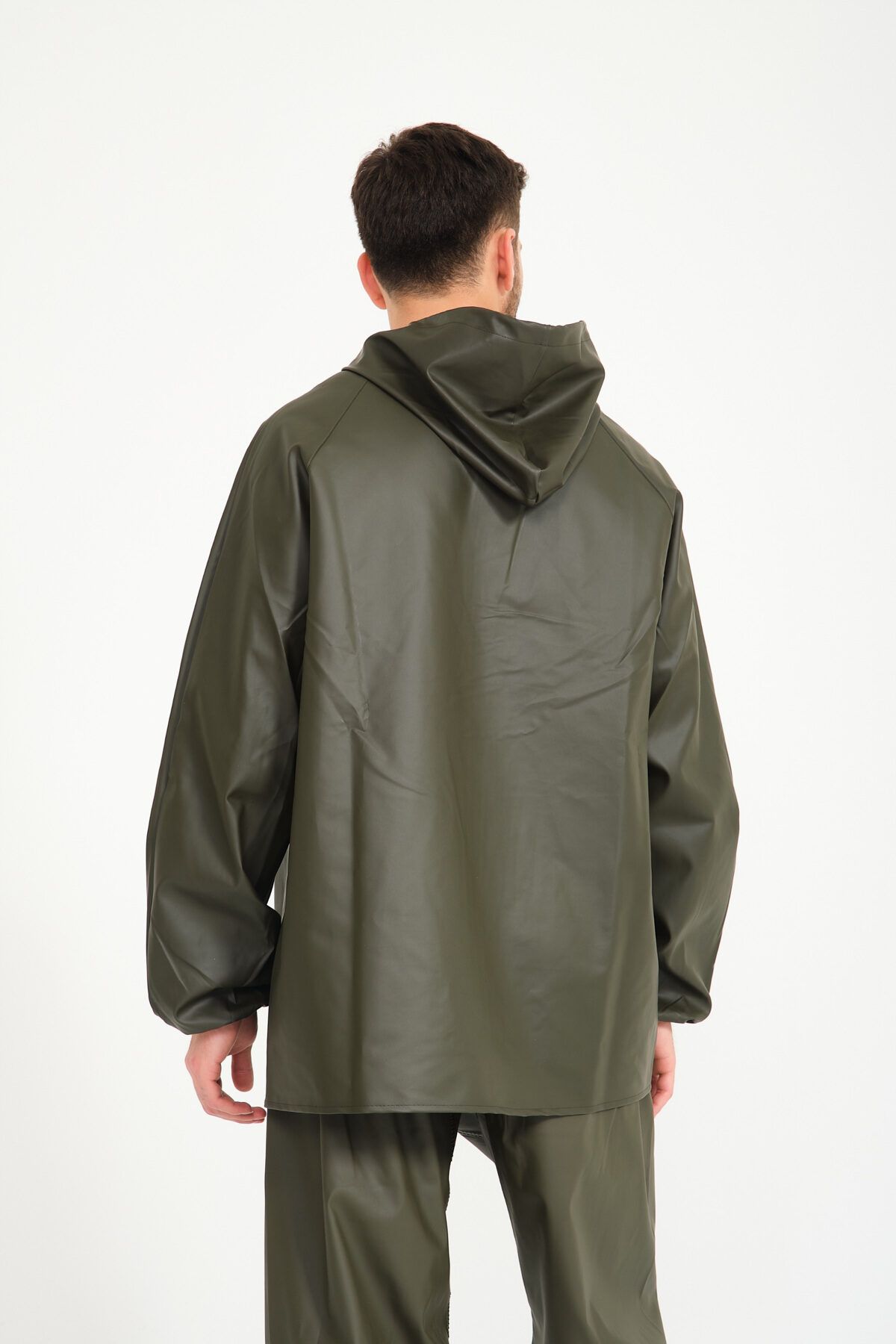 T Rain-Zippered Bottom-Top Suit Raincoat Waterproof Fisherman 5