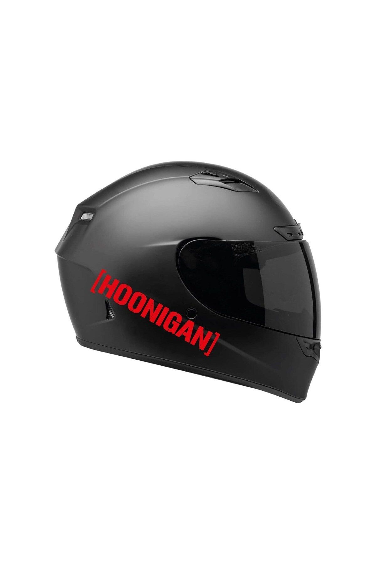 Kendorf Tek Renk Hoonigan (HOONİGAN HELMET STİCKERS) Kask Sticker Etiket Modeli