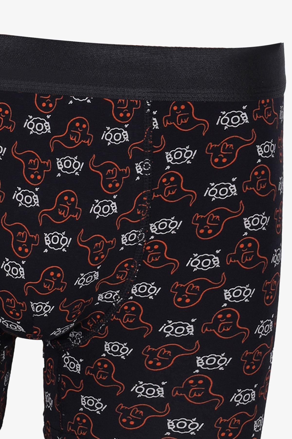 koza iç giyim-Men's Single Patterned Cotton Boxers 2