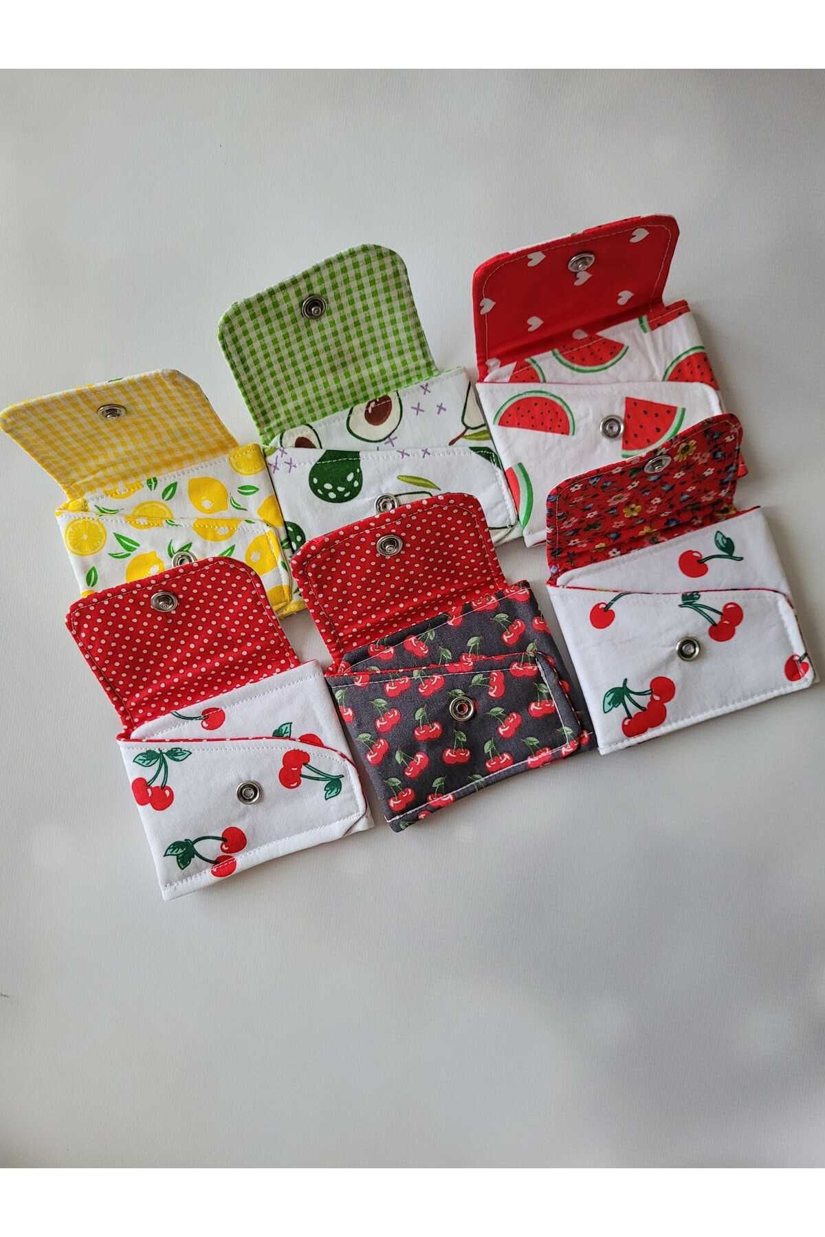 Kız Kardeşlerin Atölyesi-Mini Watermelon and Avocado Wallet - Christmas Gift 4