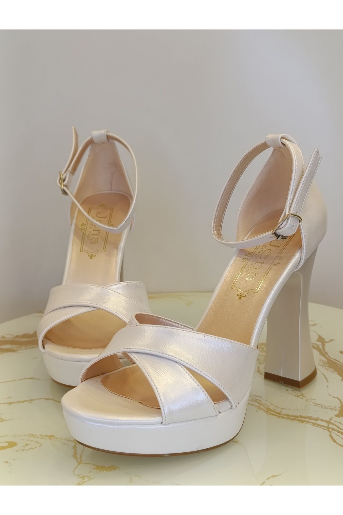 biosci-Bridal Shoes Platform Heel Bridal Shoes after Party Shoes 5