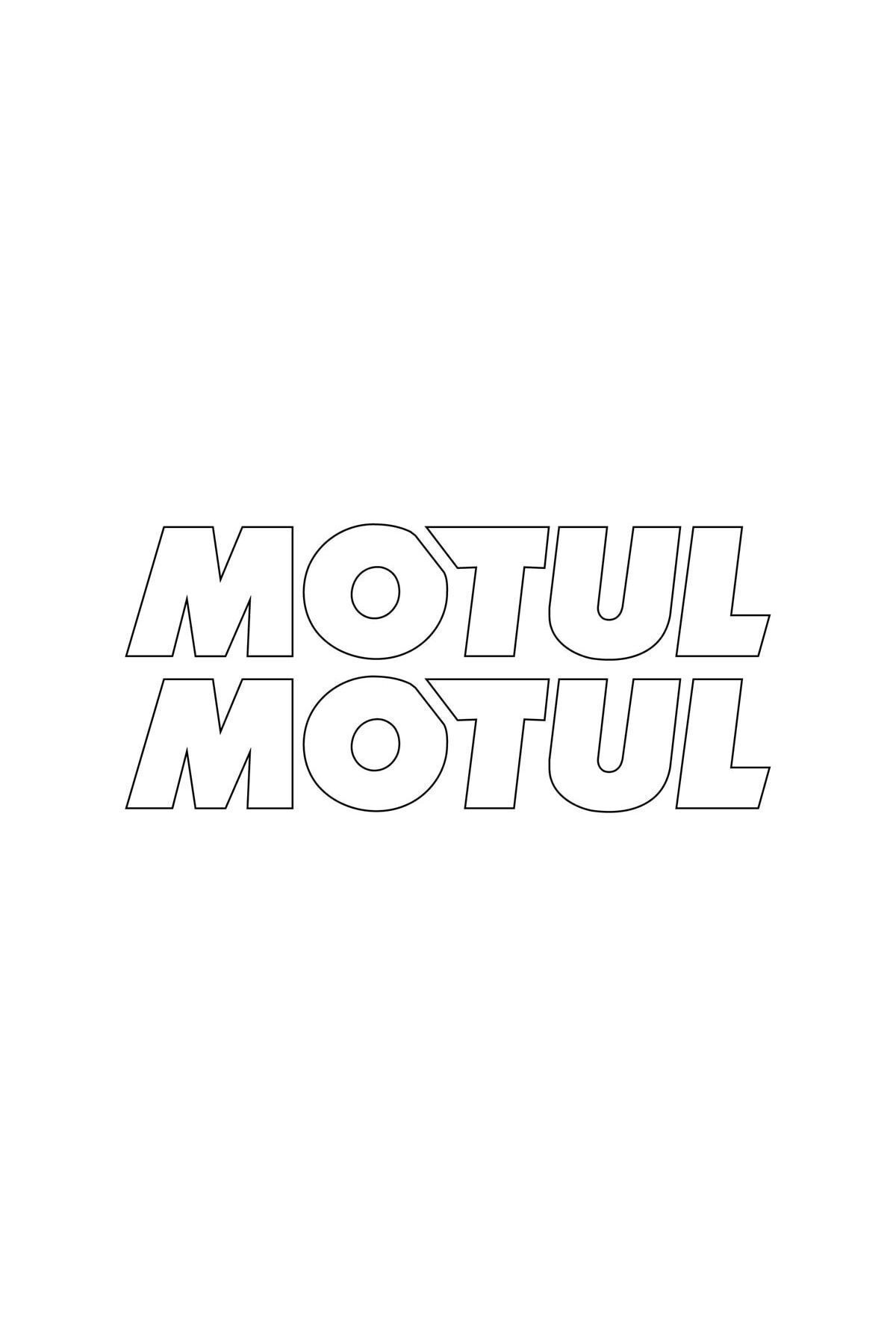 Kendorf Motul Yazılı Mini Sticker Etiket Modeli