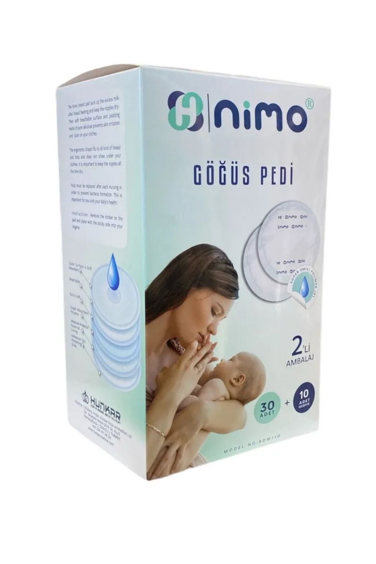 Nimo-Nursing Pad and Nipple Shield 1