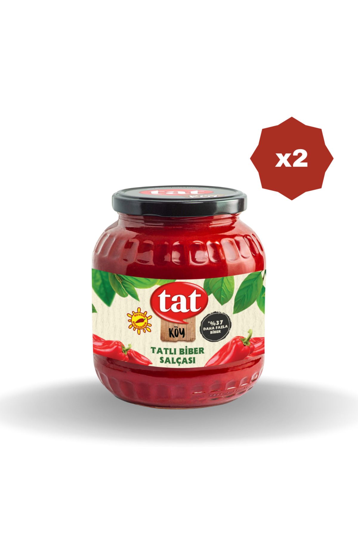 Tat KÖY TATLI BİBER SALÇASI 1625 gr - (2 ADET)