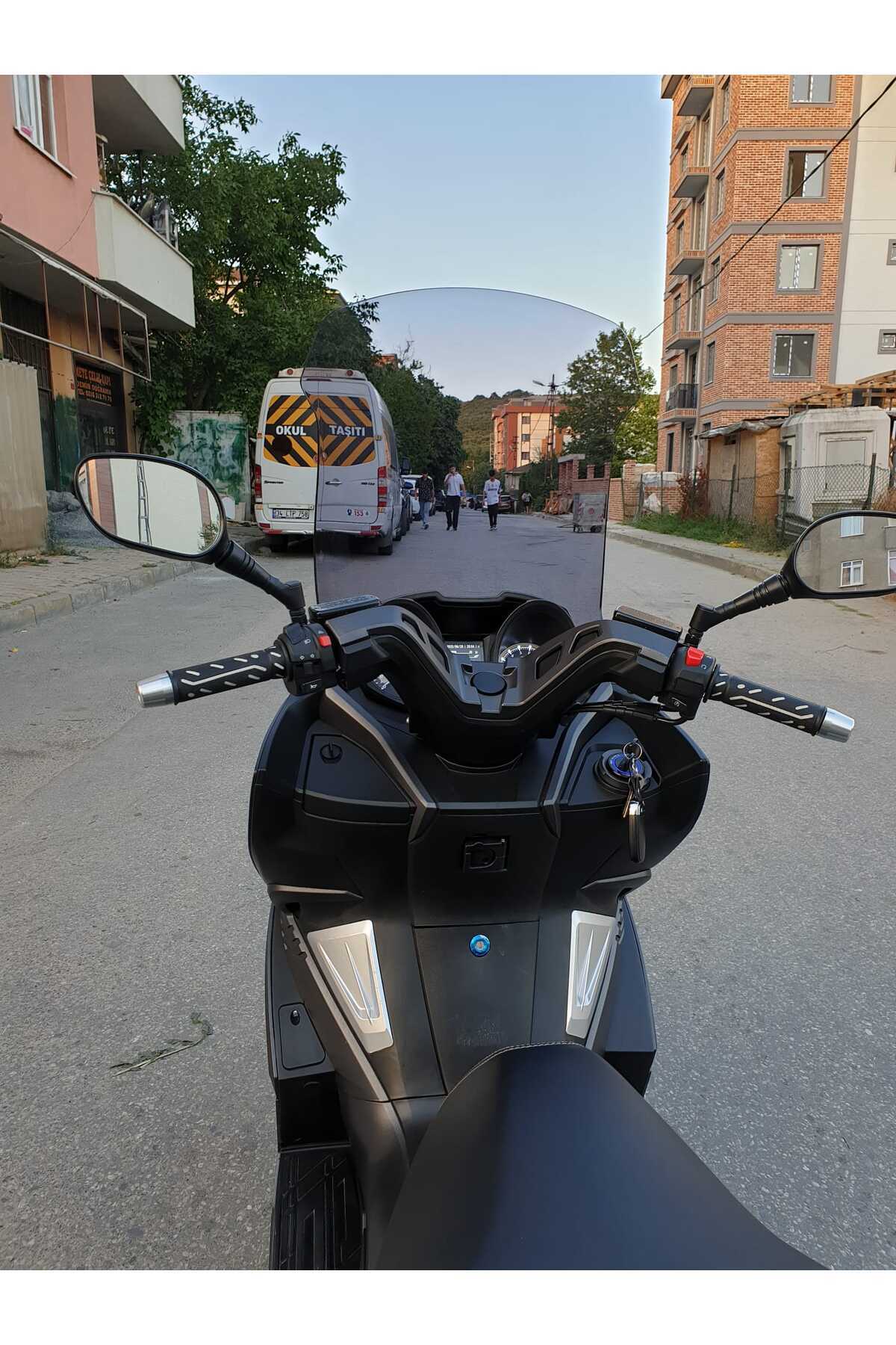 Kanuni Reha 250 Siperlik Ön Cam 2022-2025 Model 72cm Füme Renkli 4mm UZUN CAM