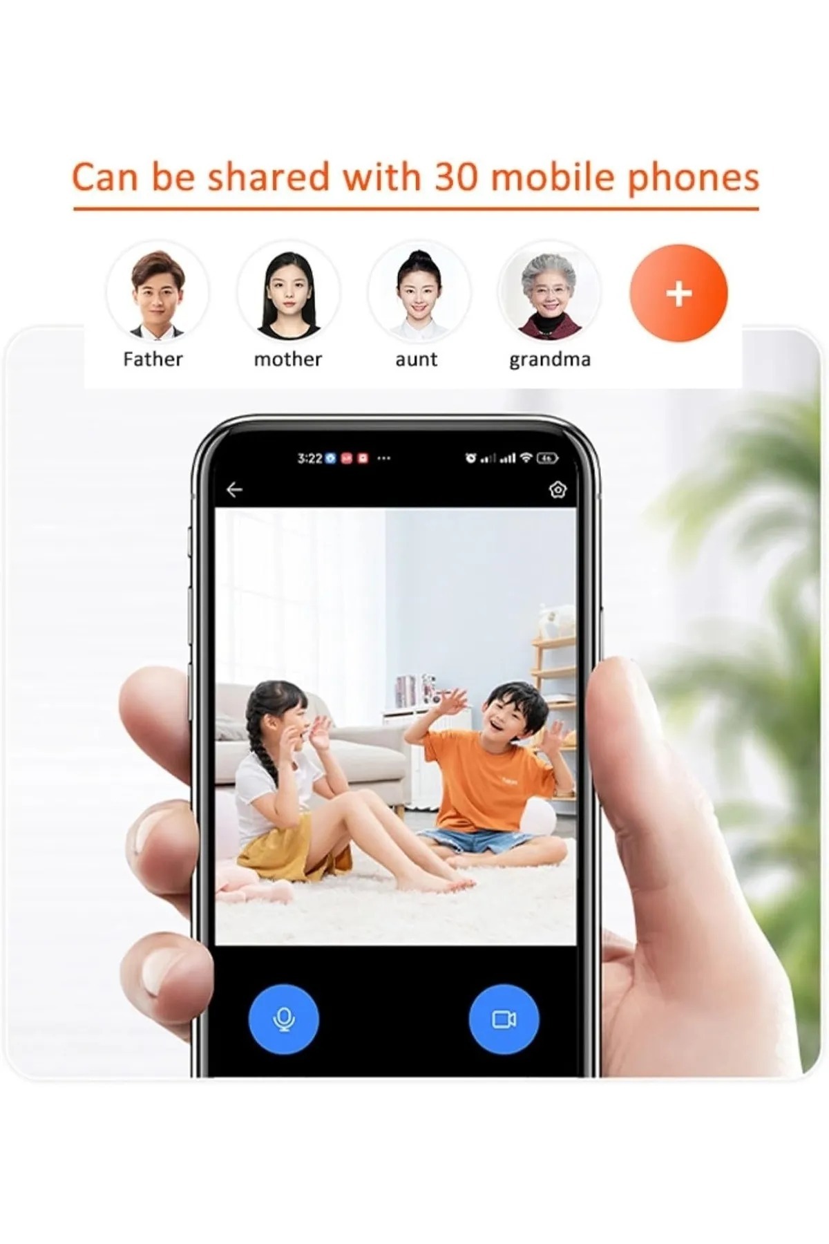 DigiMonster İki Yönlü Video Görüntülü Arama Bebek Monitörü 2,8 inç Ekranlı Evcil Hayvan Dadı Hareket Takipli fotoğrafı 3 (önizleme)