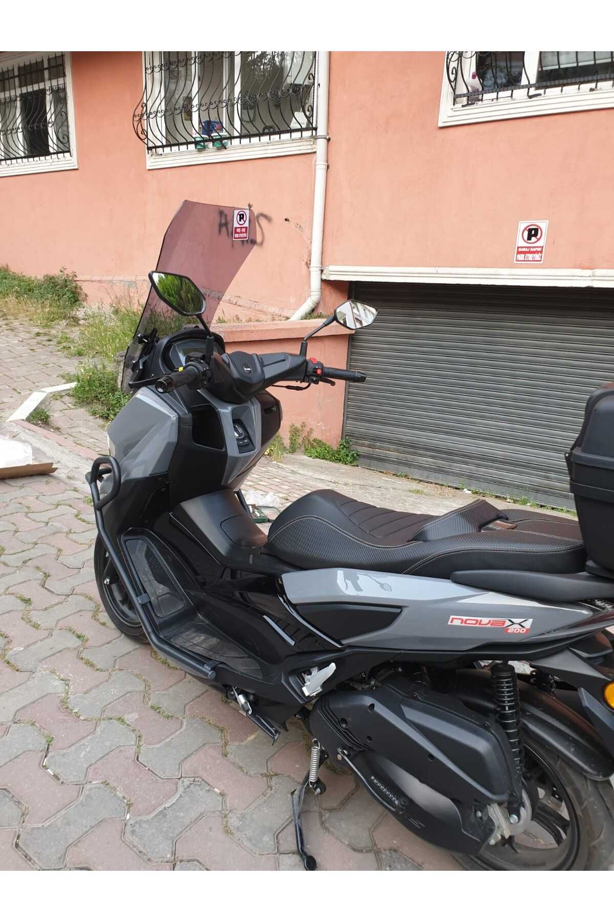 Küba Novax 200 Siperlik Ön Cam 2023-2025 Model 65cm Füme Renkli 4mm UZUN CAM
