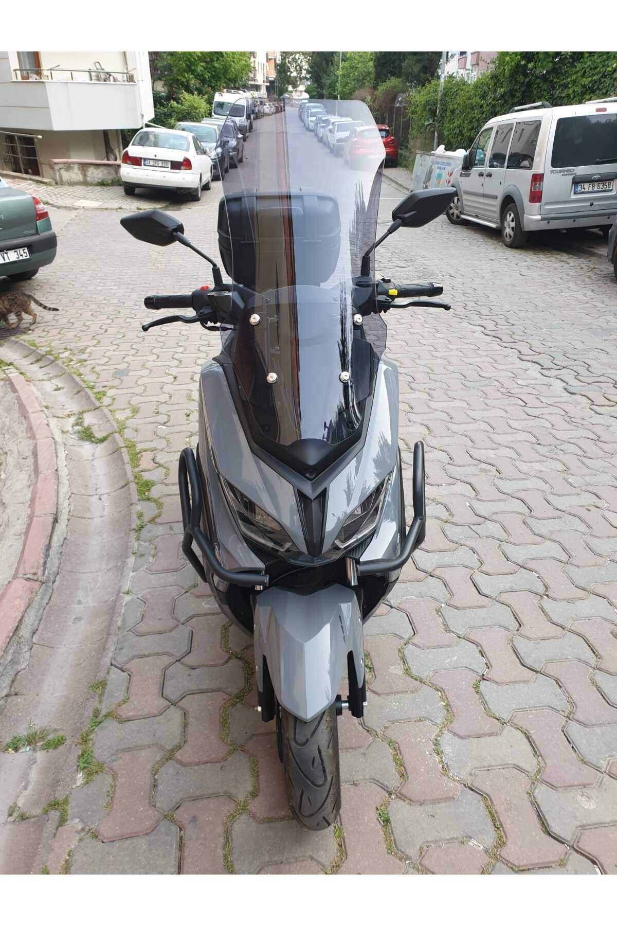 Küba Novax 200 Siperlik Ön Cam 2023-2025 Model 65cm Füme Renkli 4mm UZUN CAM