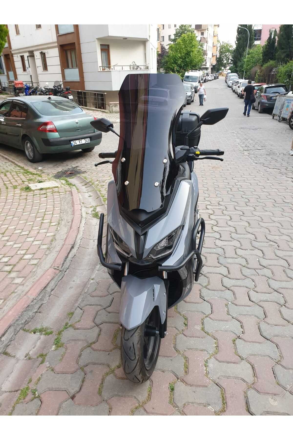 Küba Novax 200 Siperlik Ön Cam 2023-2025 Model 65cm Siyah Renkli 4mm UZUN CAM