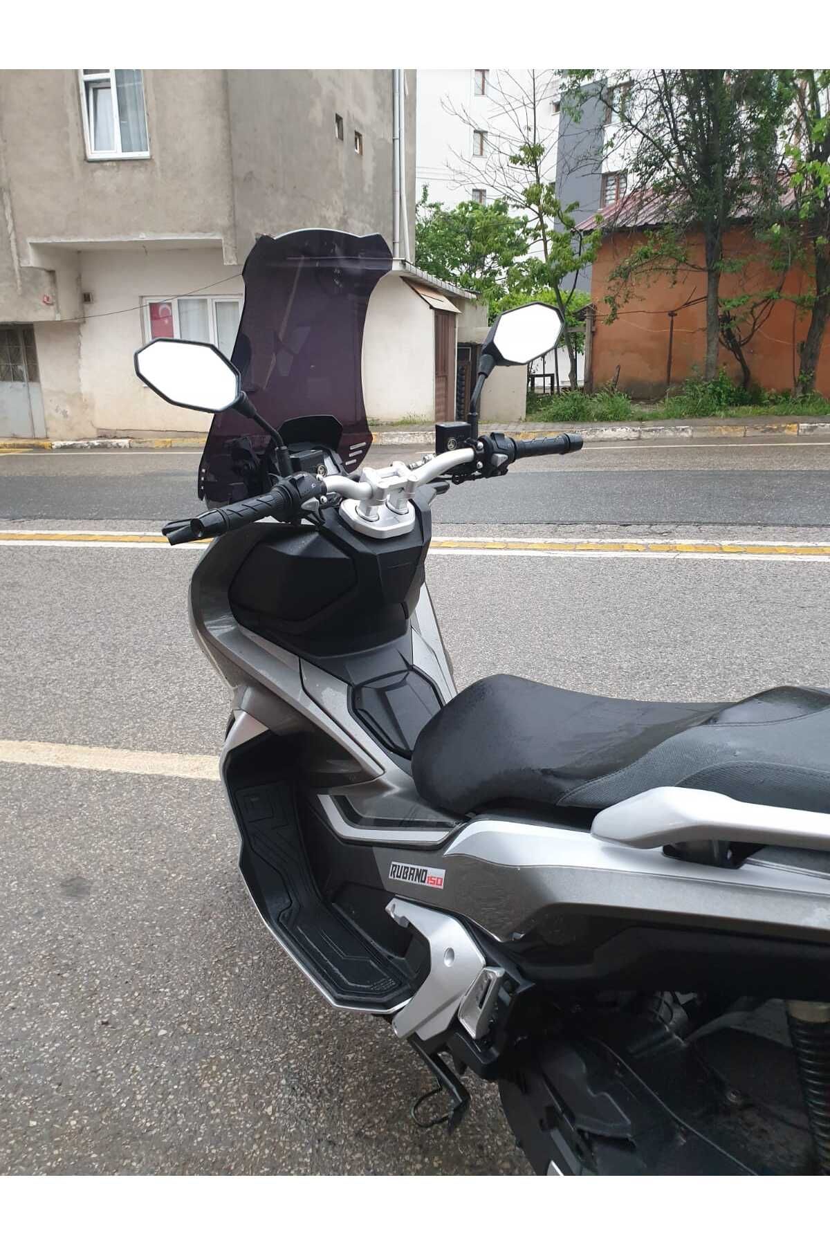Küba Rubano 150 Siperlik Ön Cam 2023-2025 Model 75cm Siyah Renkli 4mm UZUN CAM