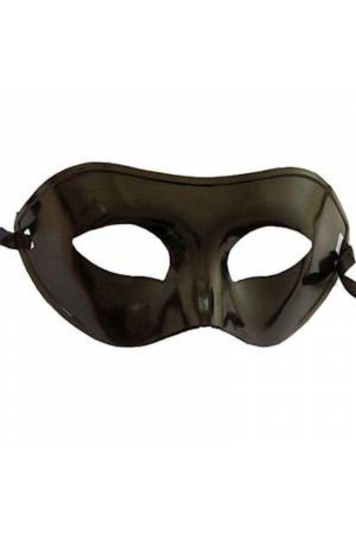 teknotrust-New Year's Black Plastic Mask - 4 Pieces 1