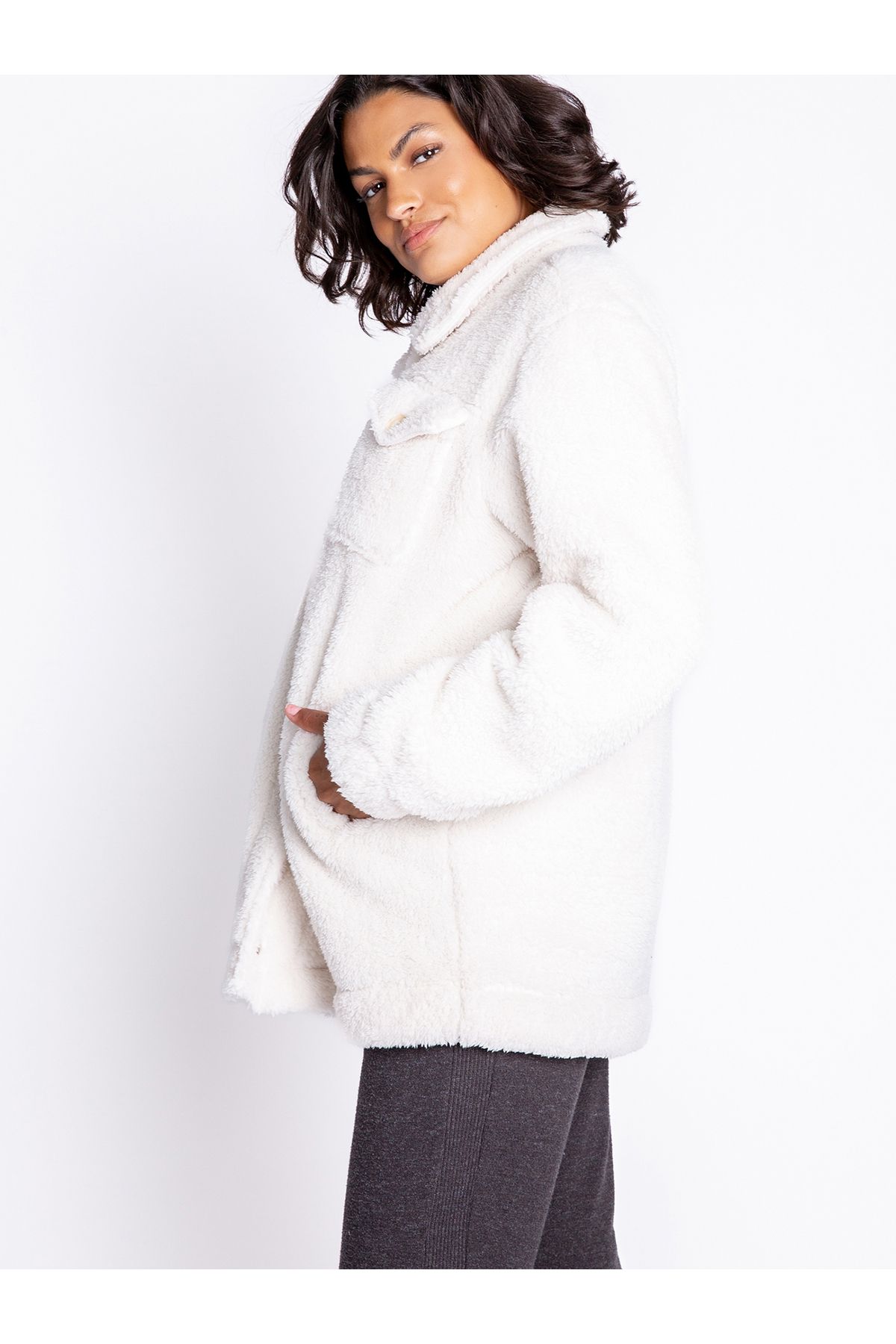 PJ Salvage-Sweatjacke Cozy Shacket 6