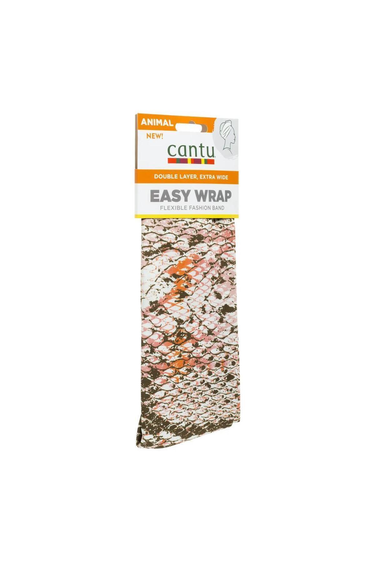 Cantu Yılan Derisi Baskılı Saç Bandı
