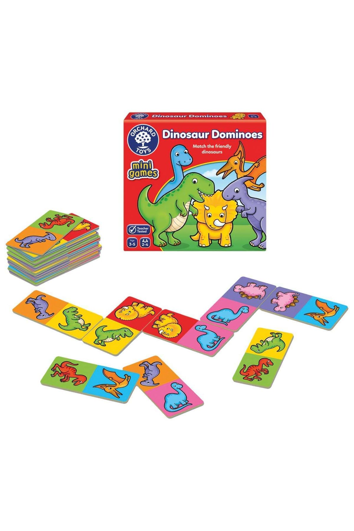 Orchard Toys-Joc educativ Domino Dinozauri DINOSAUR DOMINOES 2