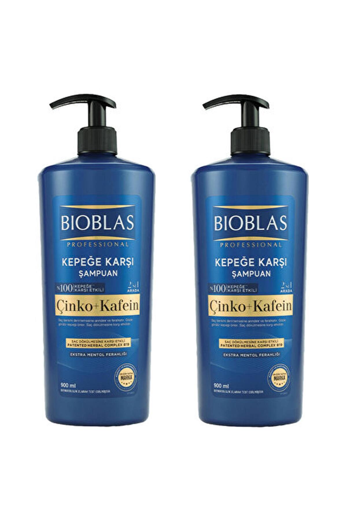 Bioblas Kepeğe Karşı Şampuan 2 Si 1 Arada Çinko Ve Kafein 900 ml 2