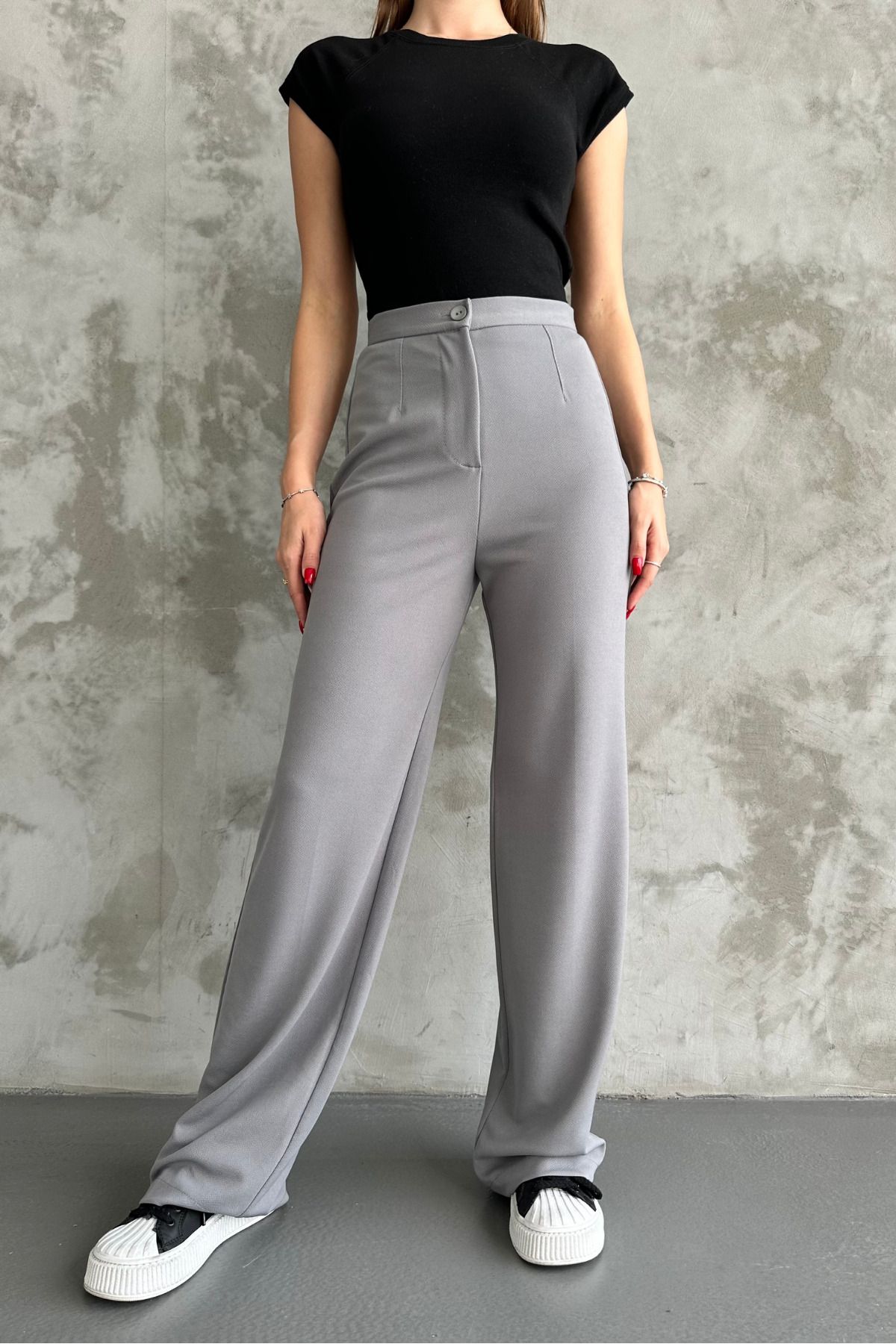 macharel jeans-Women's New Season High Waist Classic Trousers 7