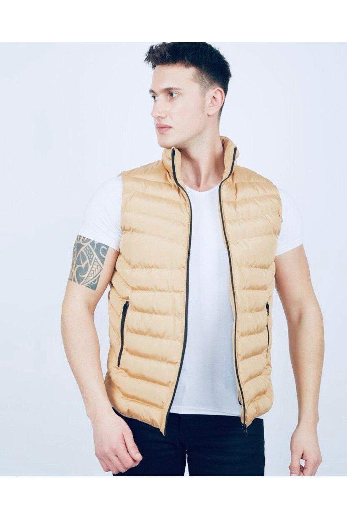 Boymen-Men's Inflatable Vest Male Vest 1