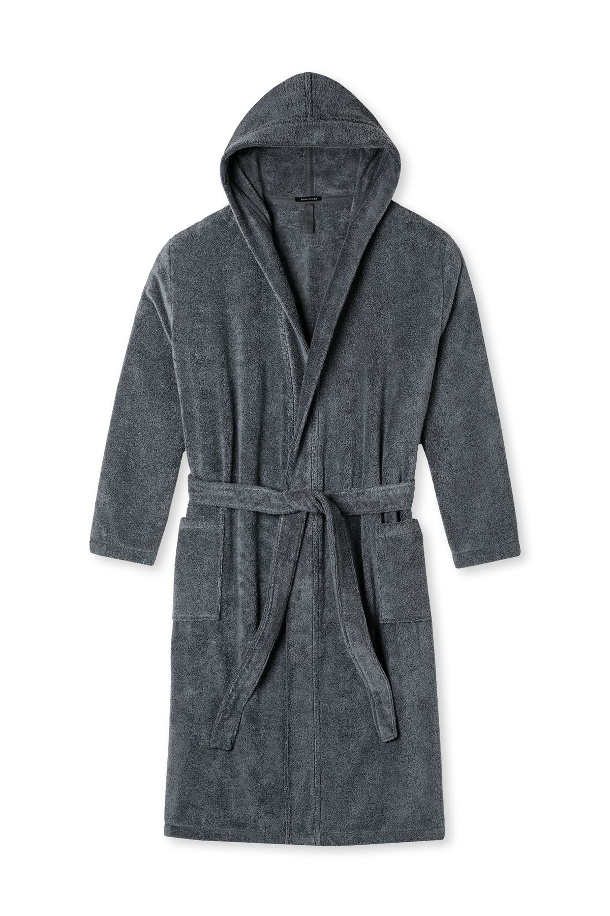 Schiesser-Bademantel Essentials Bade-mantel Sauna Morgen-mantel Lounge 3