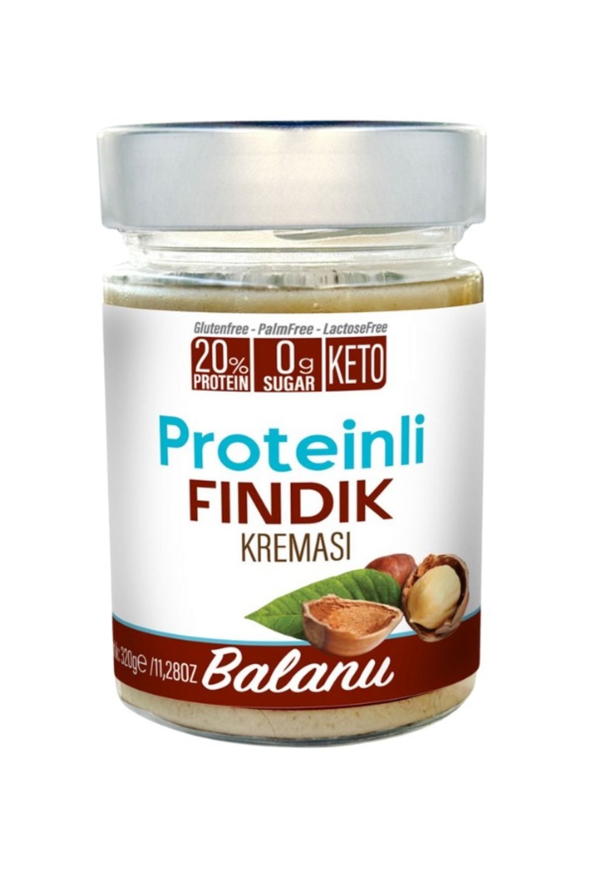 balanu Fındık Ezmesi Proteinli 320gR