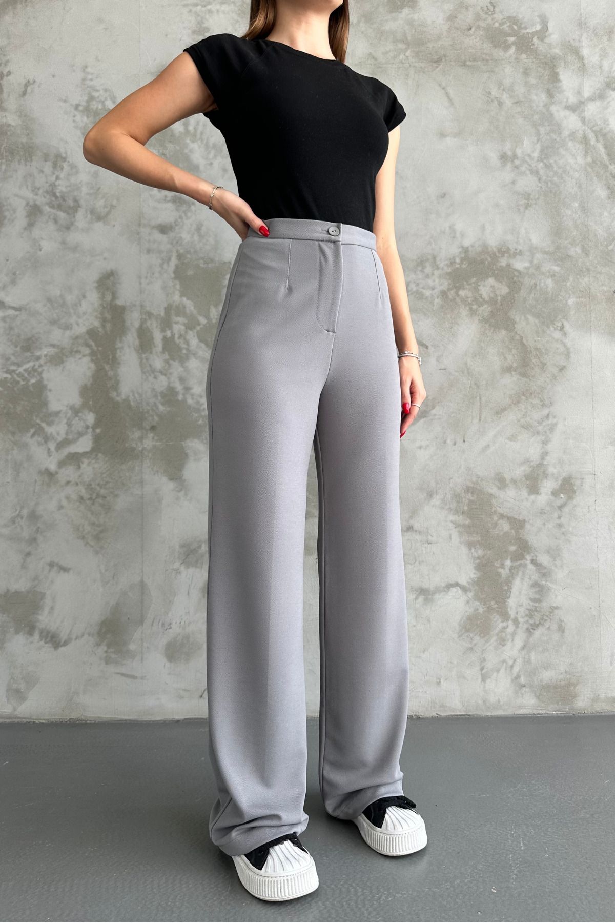 macharel jeans-Women's New Season High Waist Classic Trousers 1