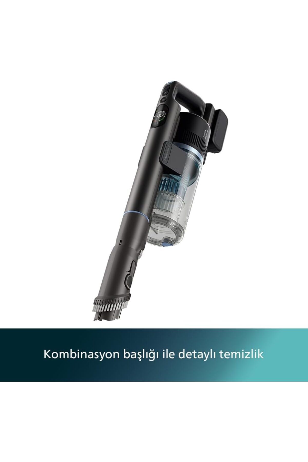 Philips Aqua Sarjlı Süpürge  80 Dakikaya Çalı?ma Süresi, Zemin Tipini Algılama Mop ve Kuru Özellikli